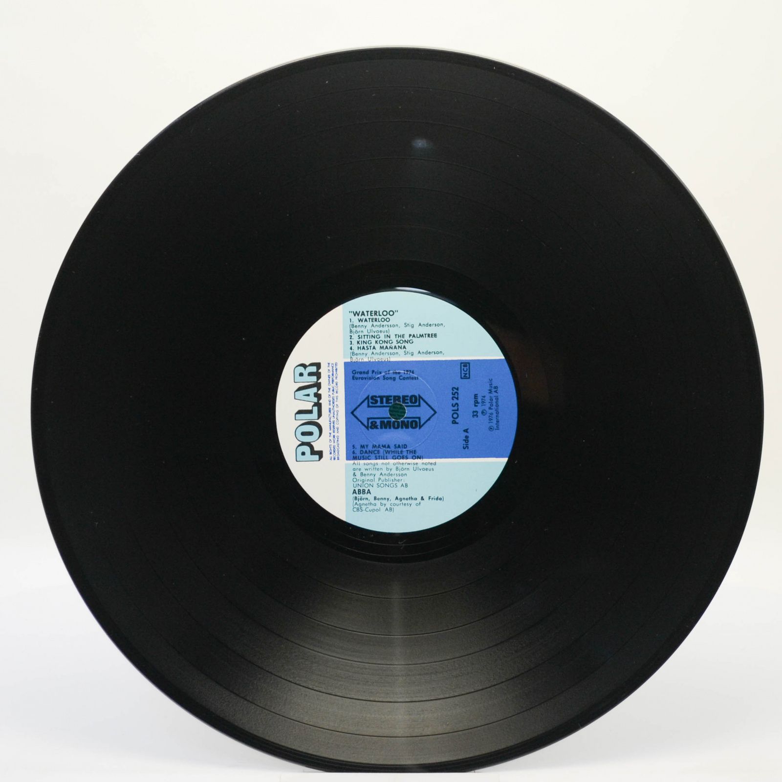ABBA, Björn, Benny, Agnetha & Frida — Waterloo (Sweden), 1974
