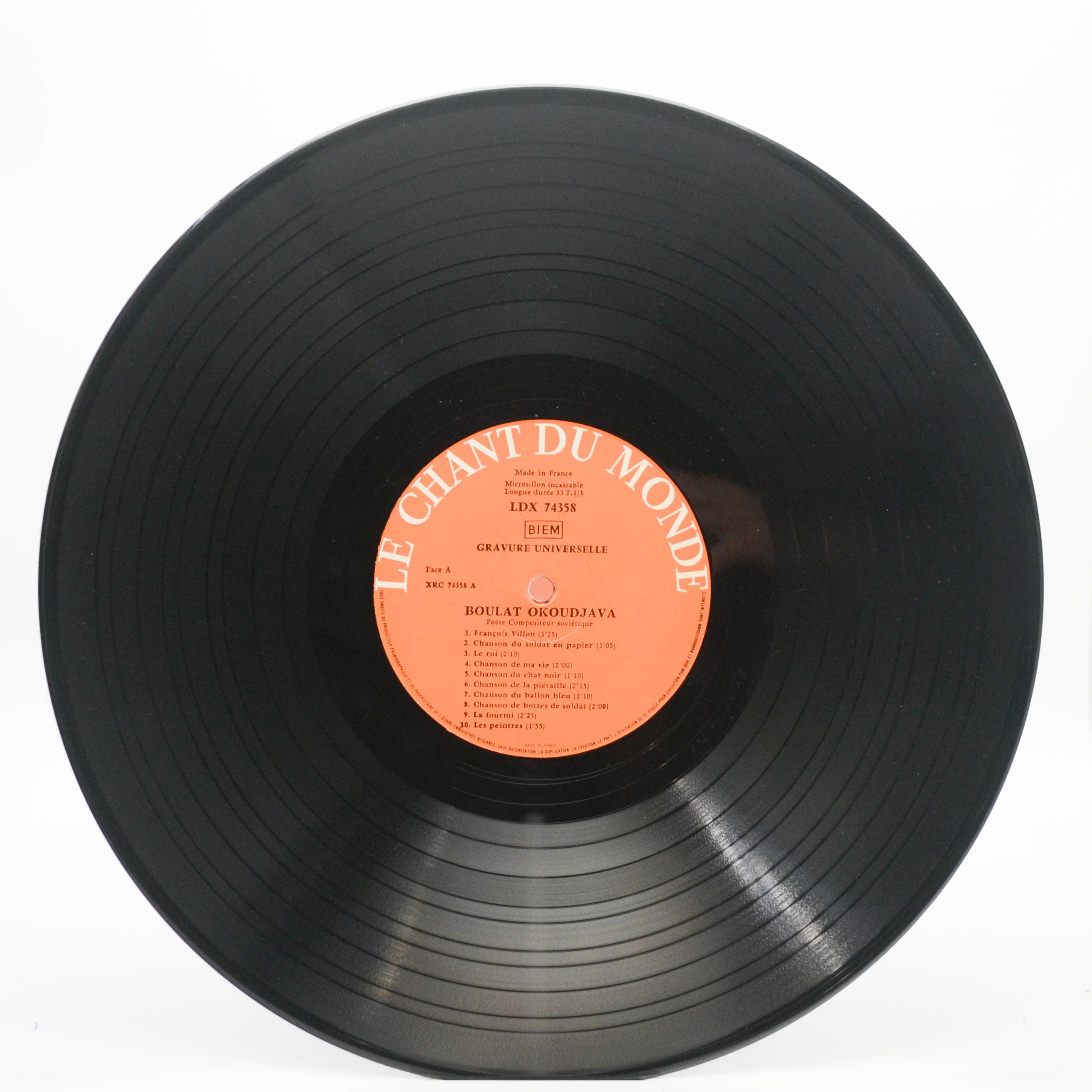 Boulat Okoudjava — Boulat Okoudjava (France), 1972