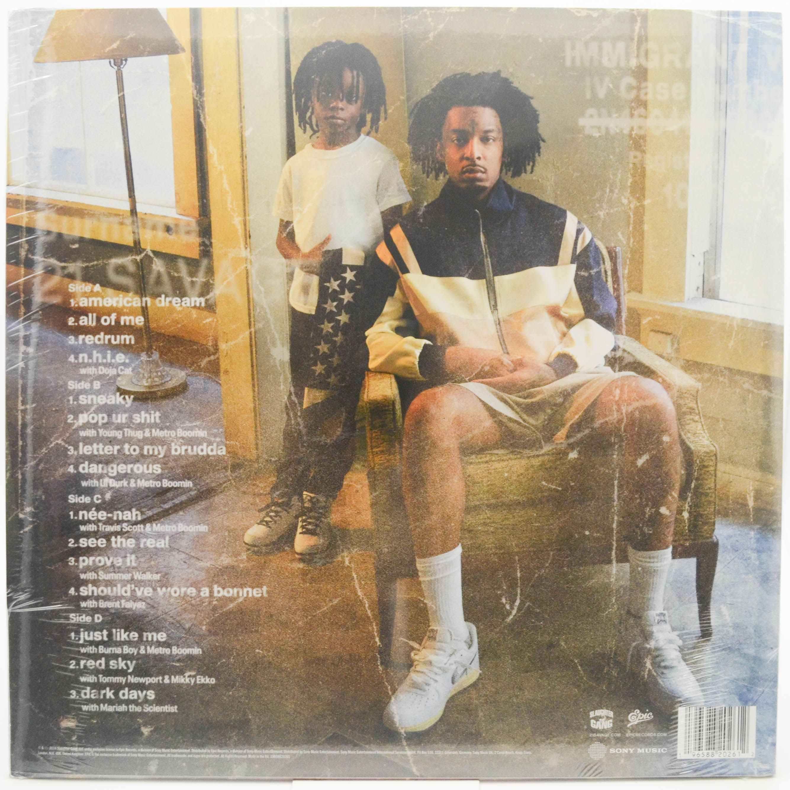 21 Savage — American Dream (2LP), 2024