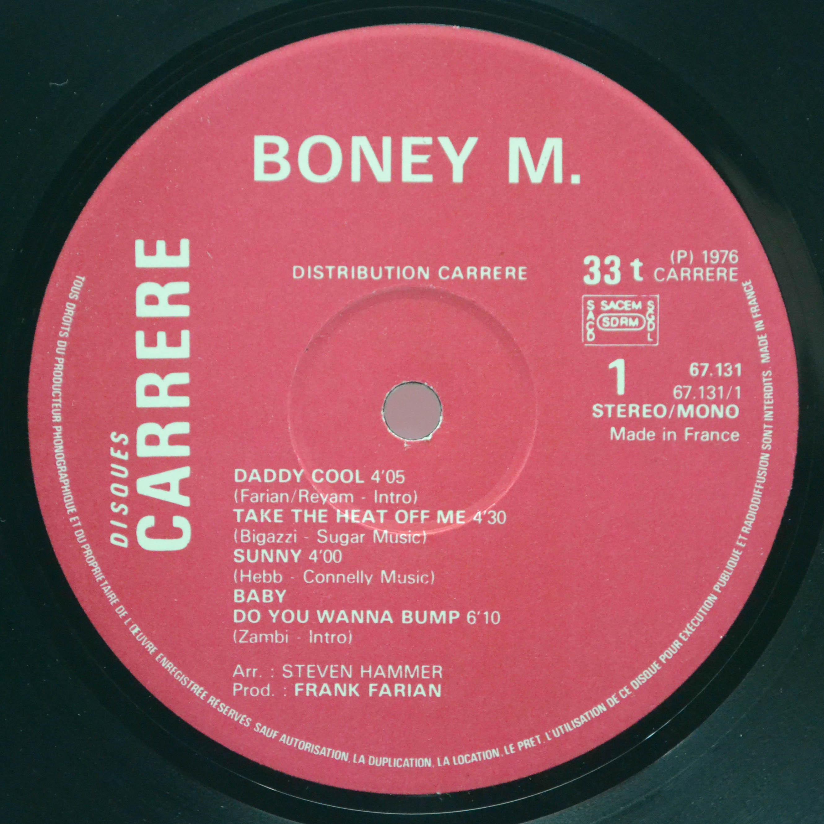 Boney M. — Daddy Cool, 1976