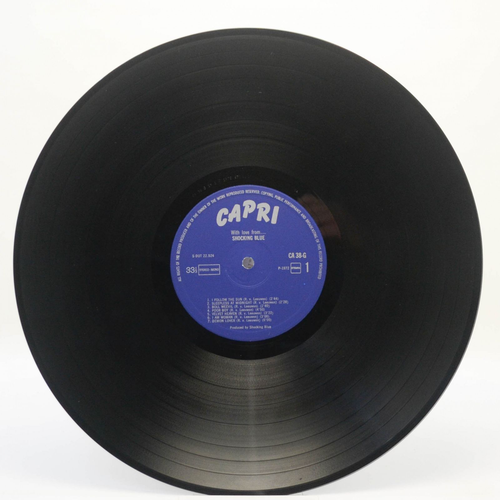 Shocking Blue — With Love From ... (Holland), 1972