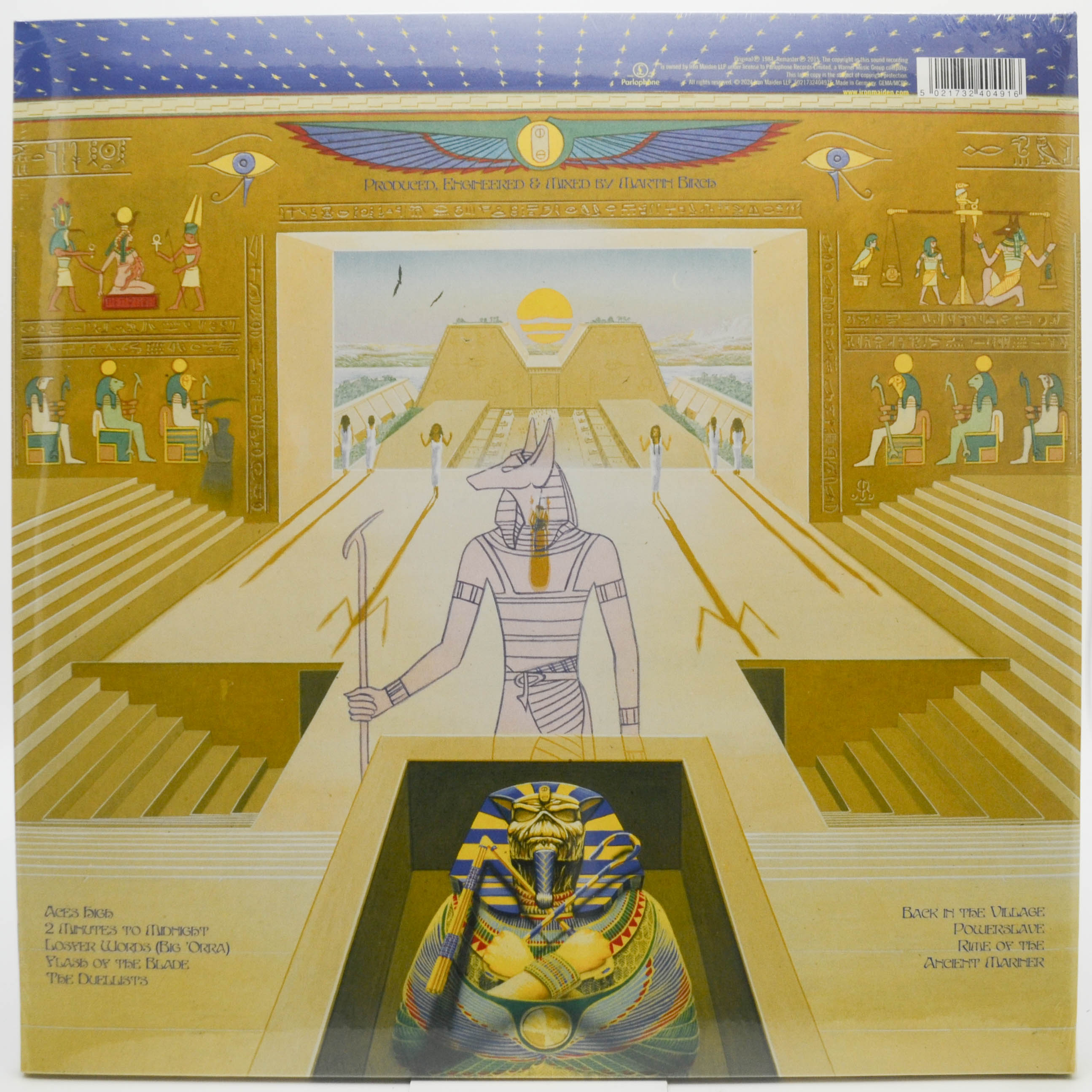 Iron Maiden — Powerslave (Animated), 1984