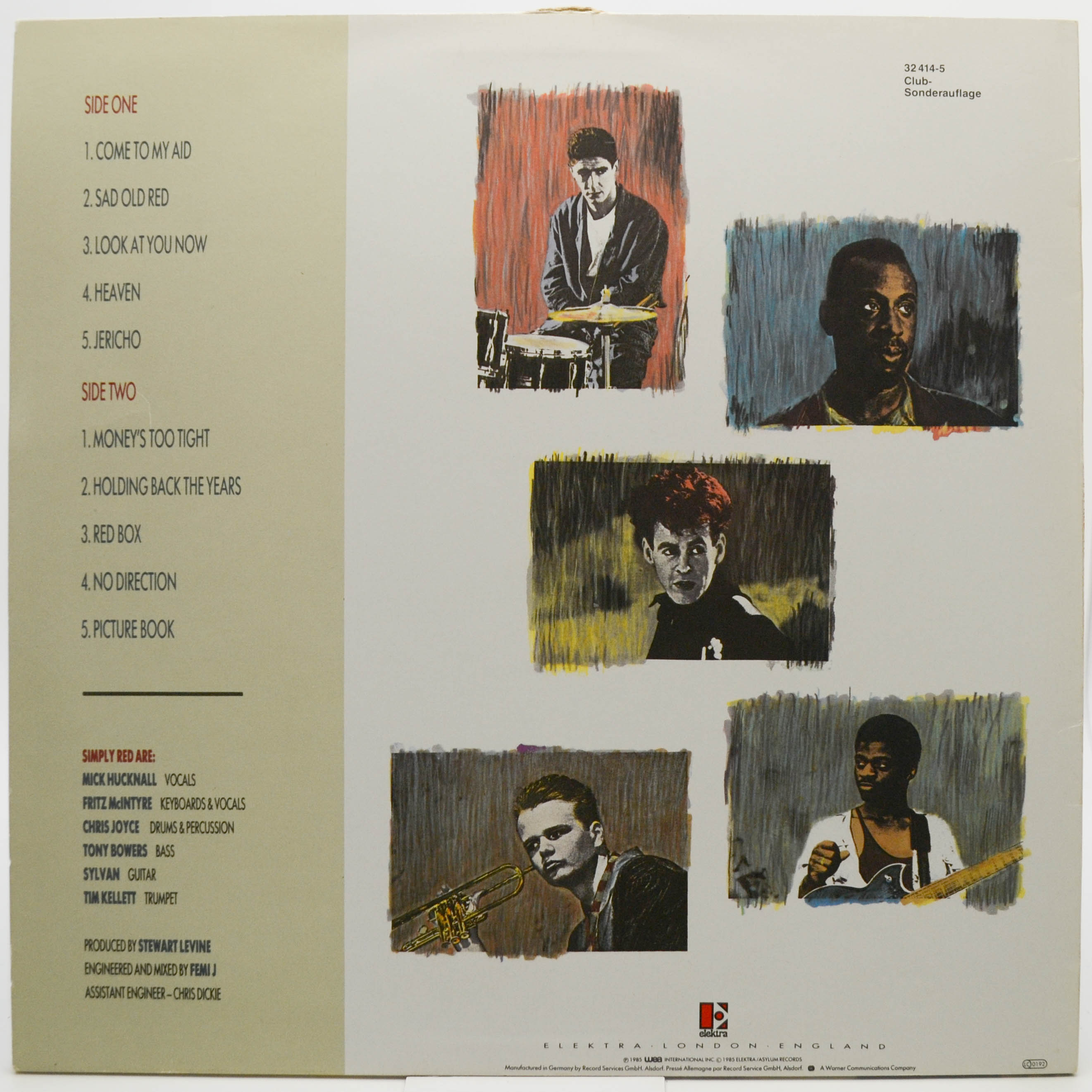 Simply Red — Picture Book, 1985