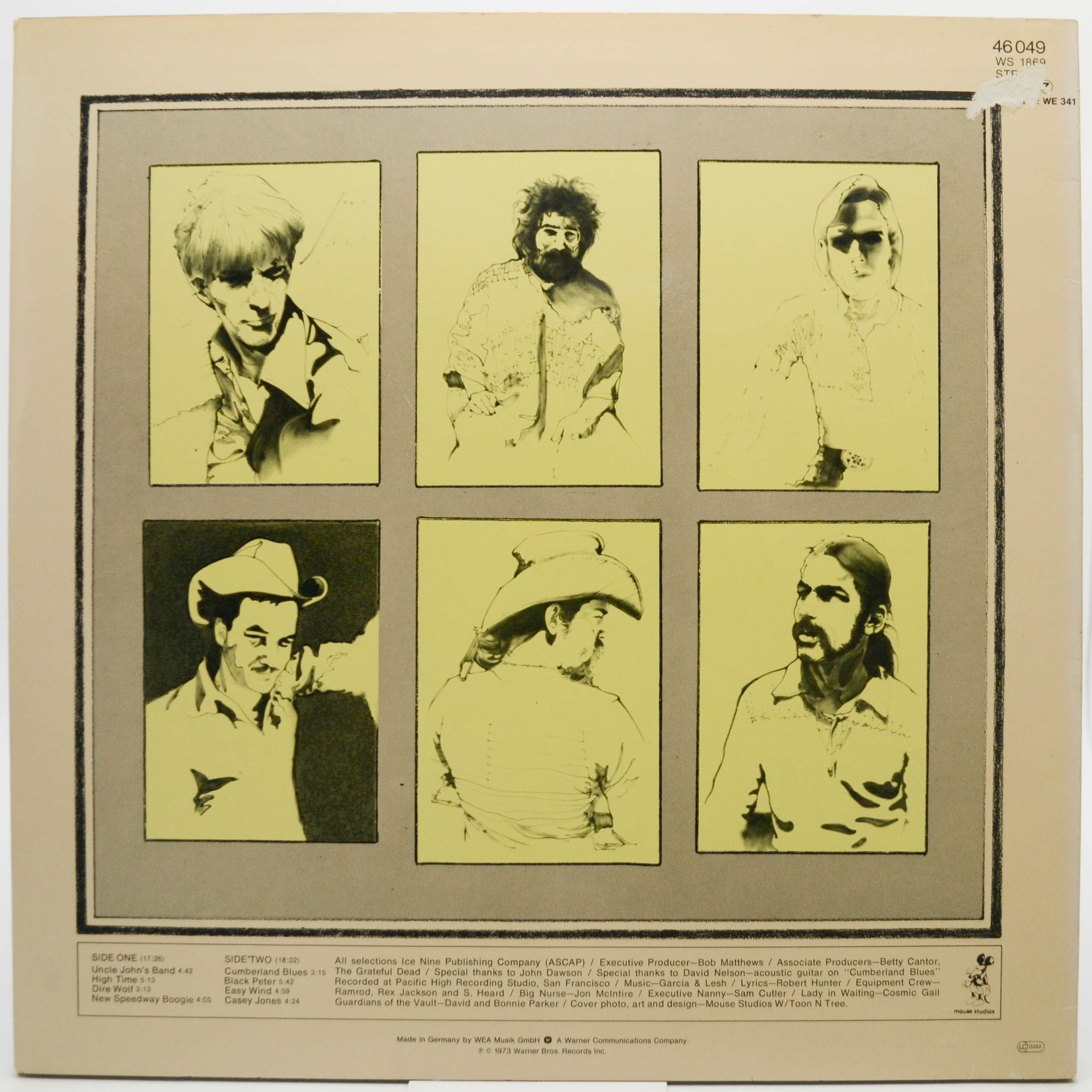 Grateful Dead — Workingman's Dead, 1970