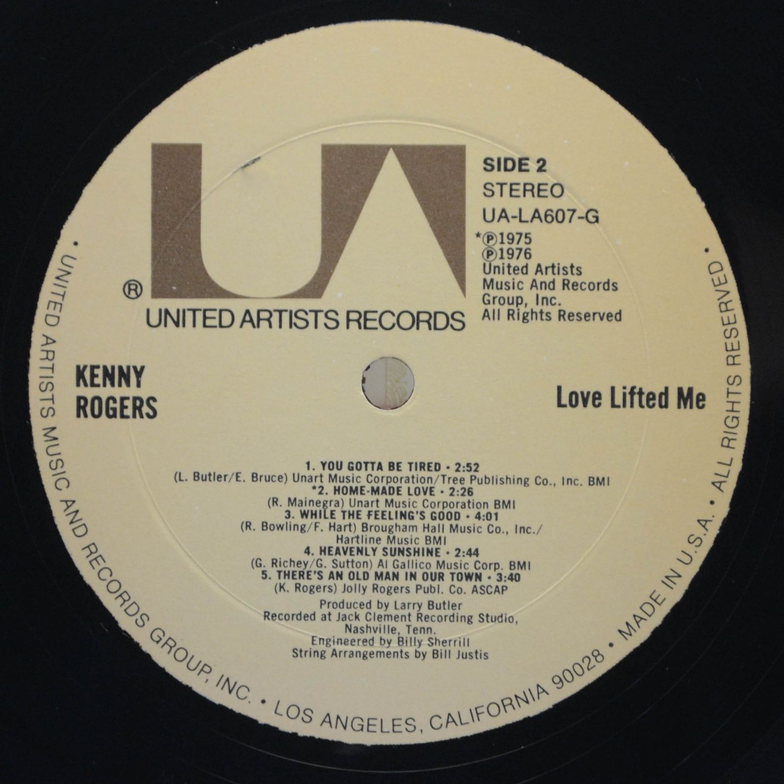 Kenny Rogers — Love Lifted Me, 1976