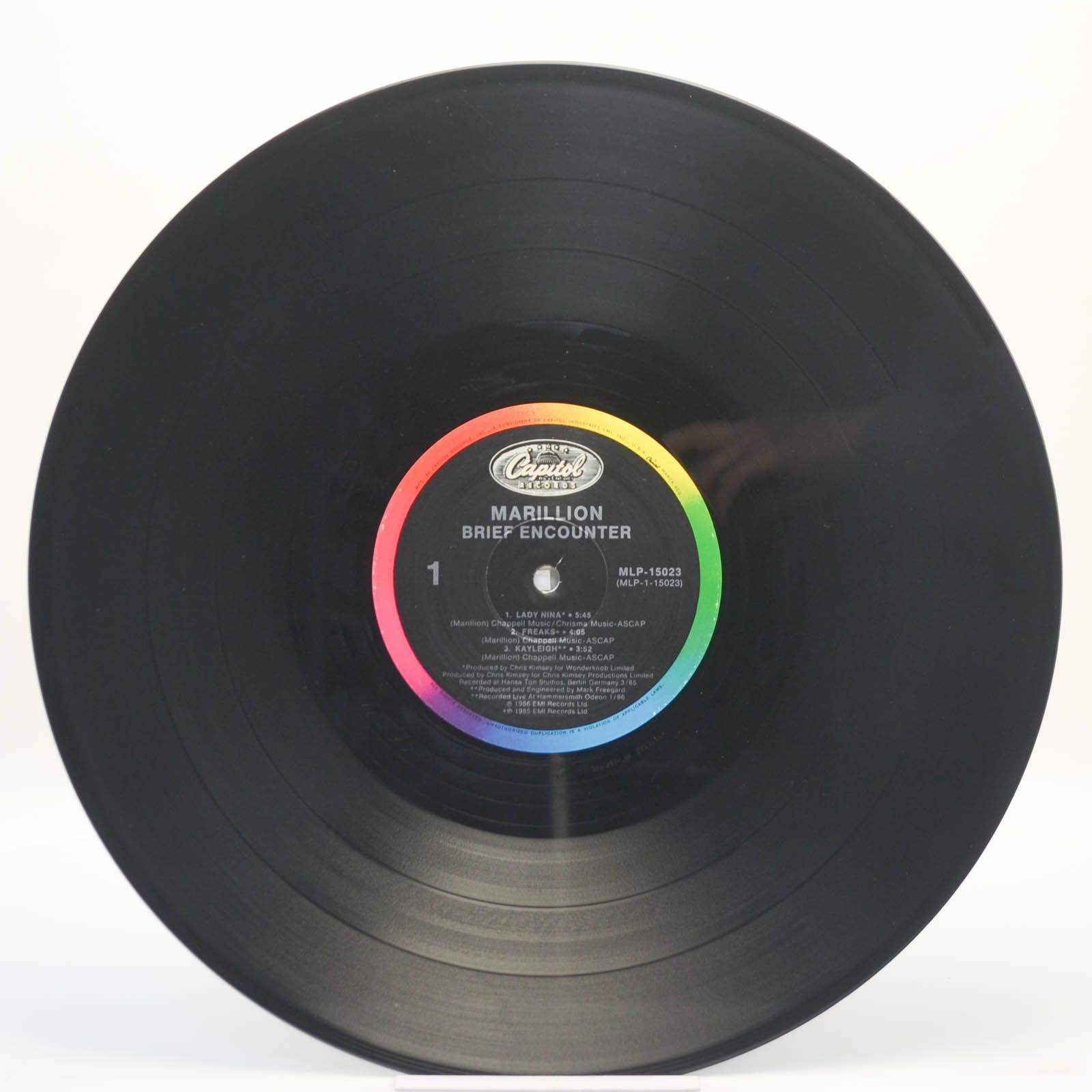 Marillion — Brief Encounter (USA), 1986