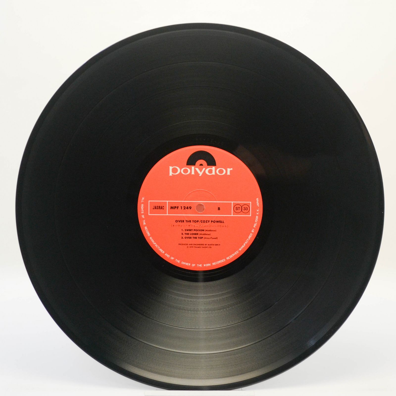 Cozy Powell — Over The Top, 1979