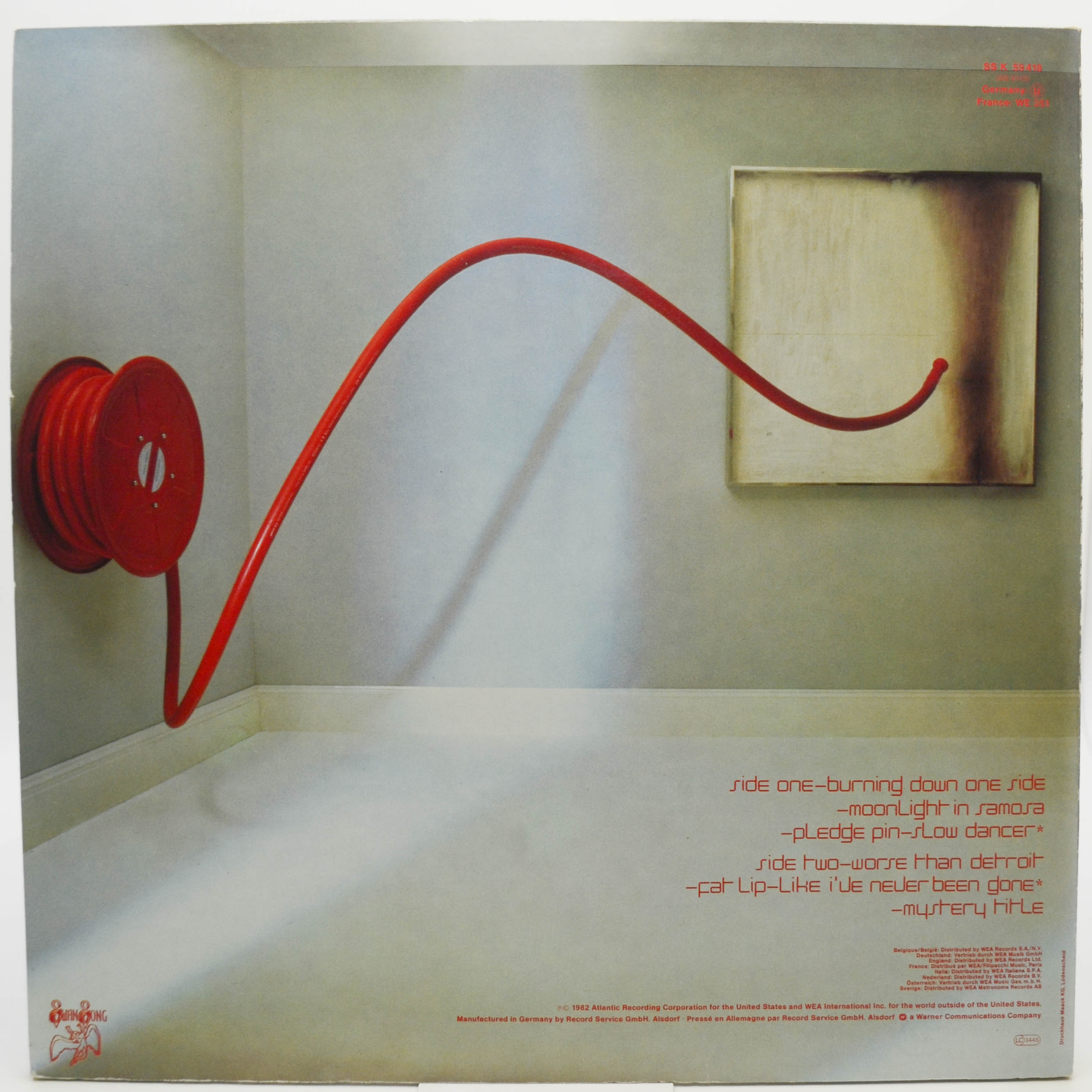 Robert Plant — Pictures At Eleven, 1982