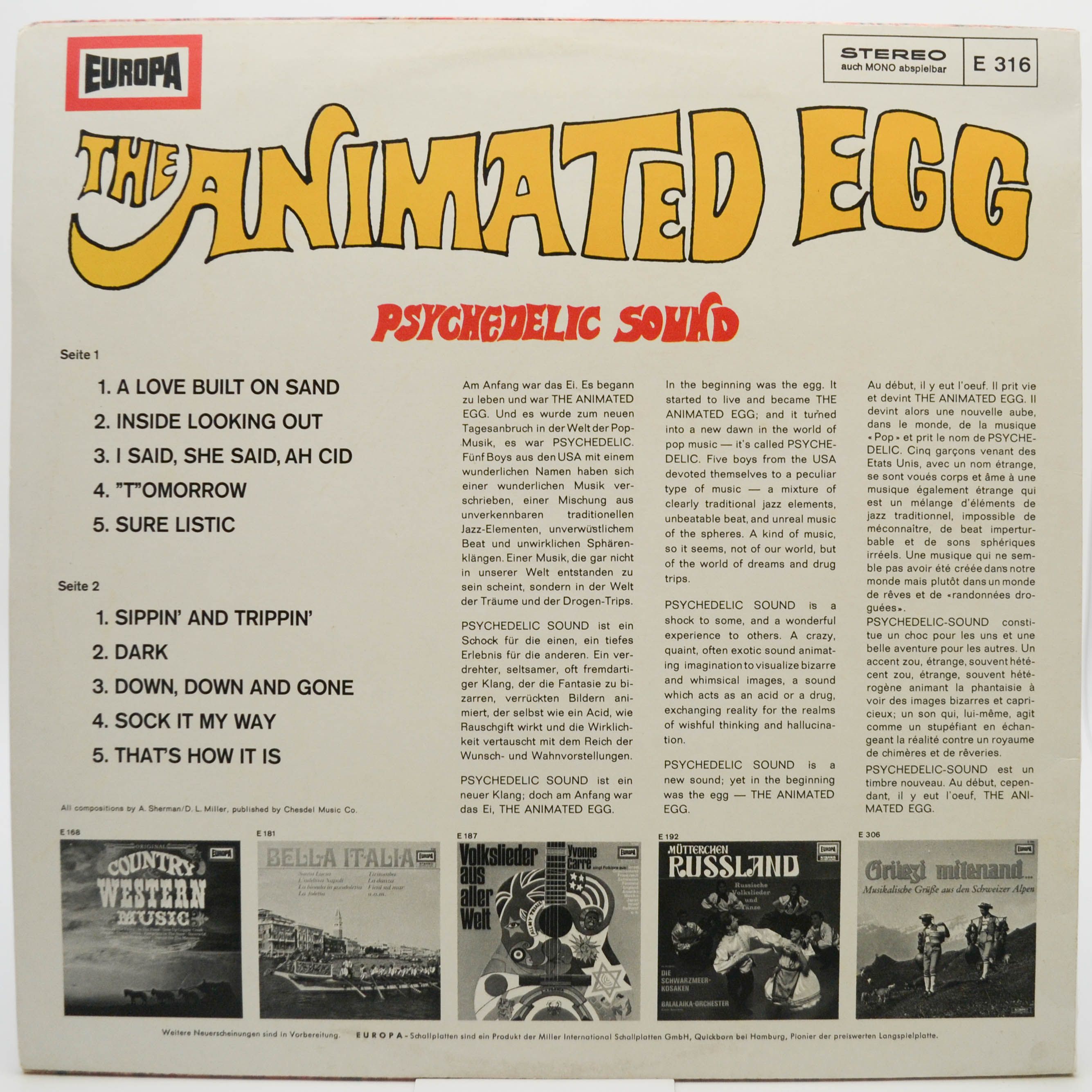 Animated Egg — The Animated Egg, 1969