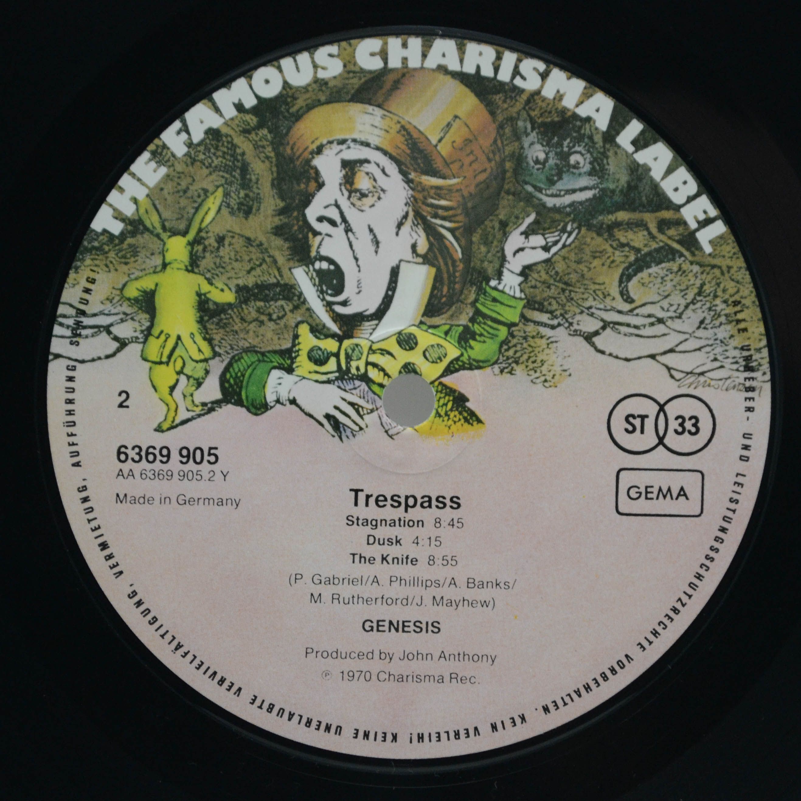 Genesis — Trespass, 1970