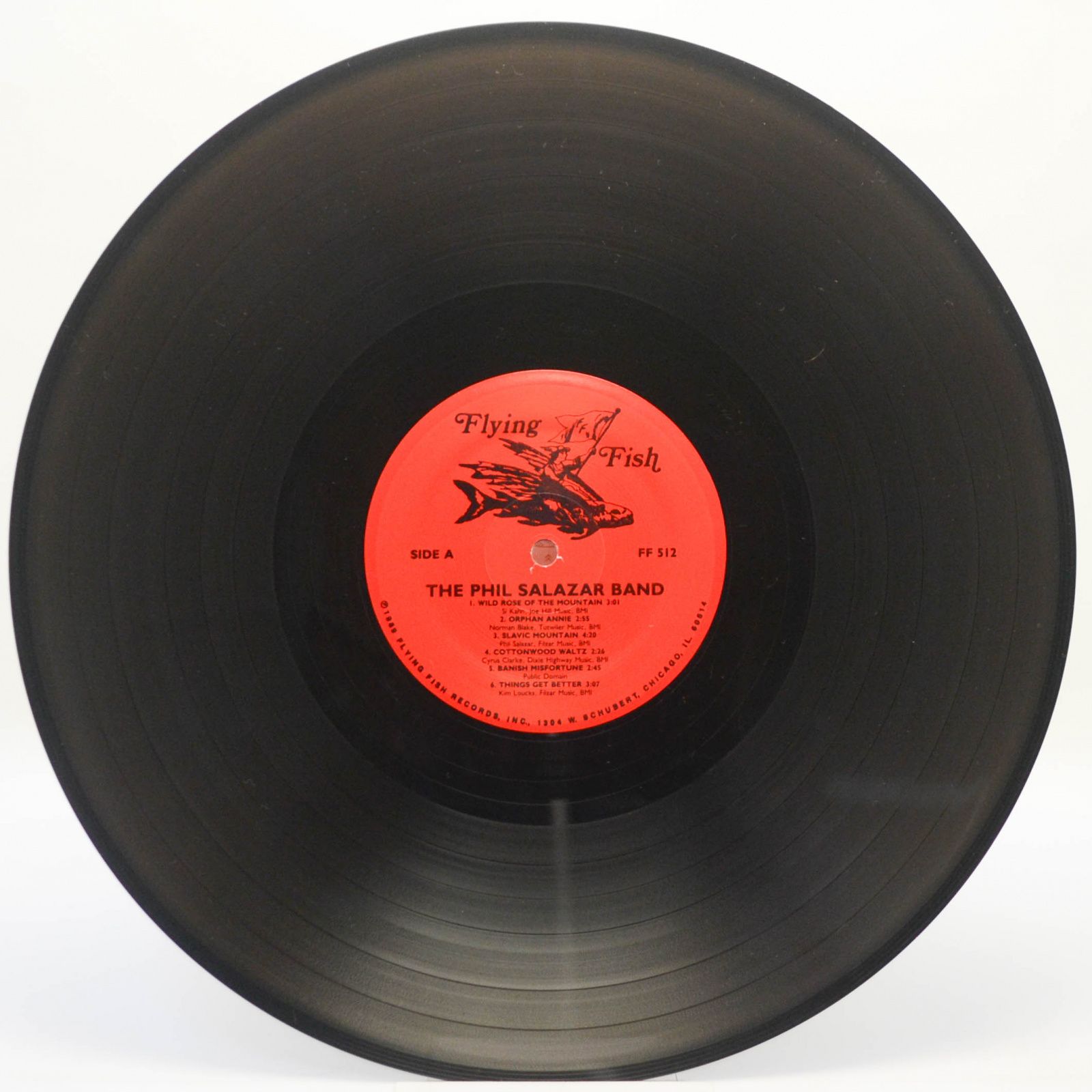 Phil Salazar Band — The Phil Salazar Band, 1989