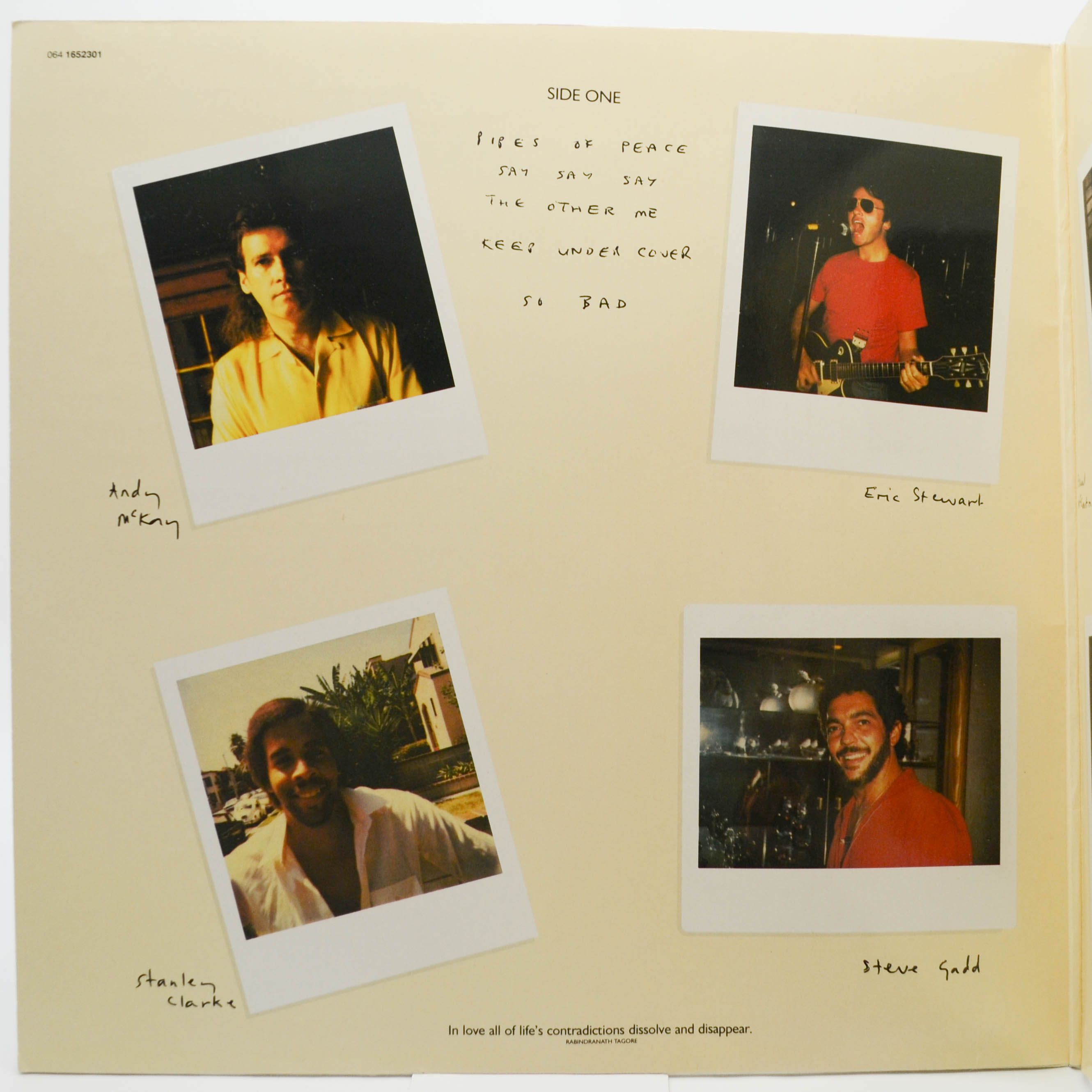 Paul McCartney — Pipes Of Peace, 1983