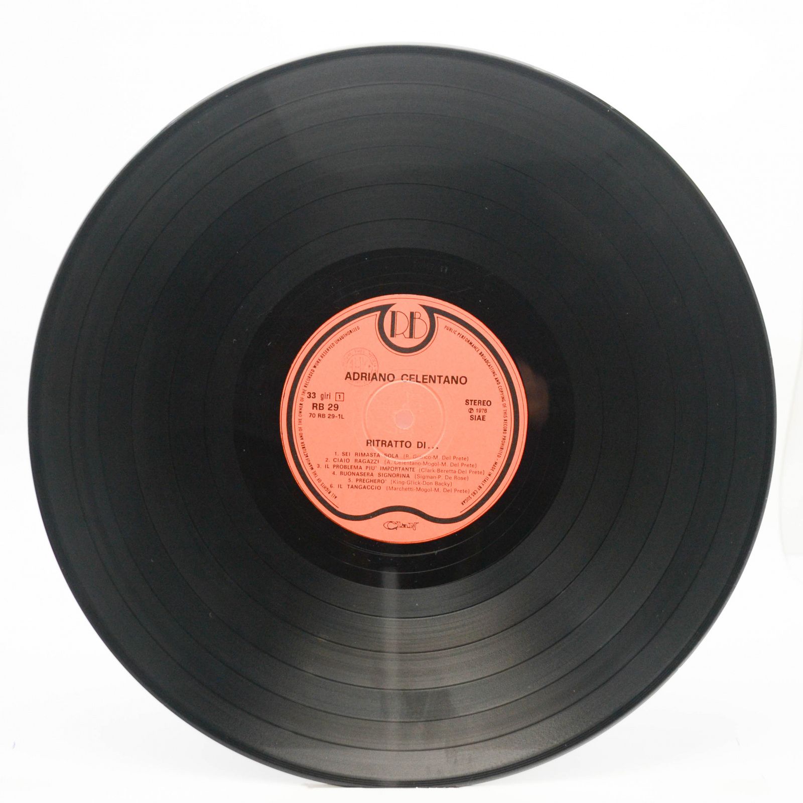 Adriano Celentano — Ritratto Di... Adriano Celentano (Italy), 1976