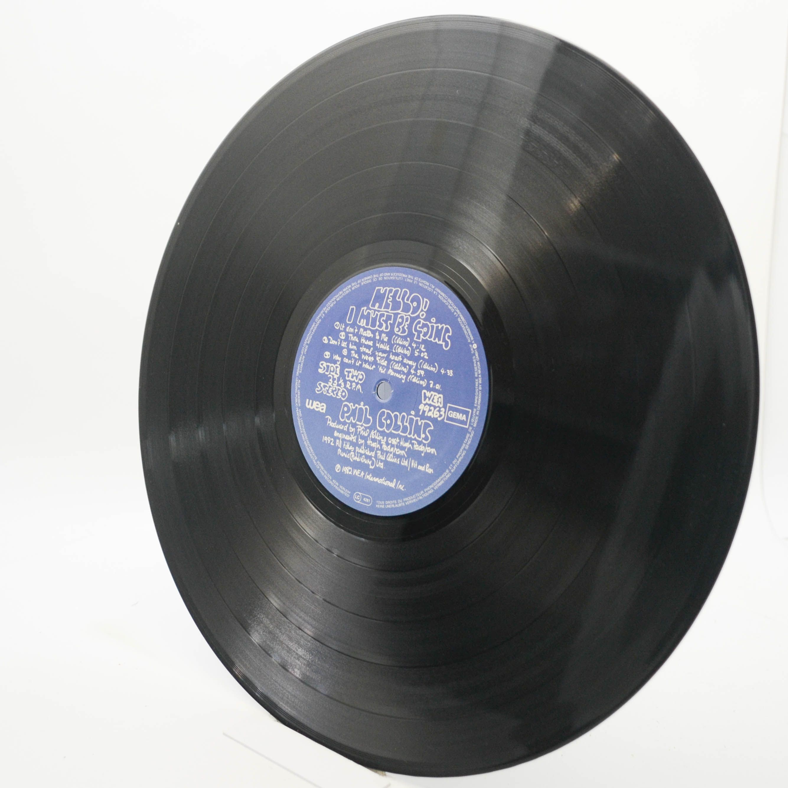 Phil Collins — Hello, I Must Be Going!, 1982