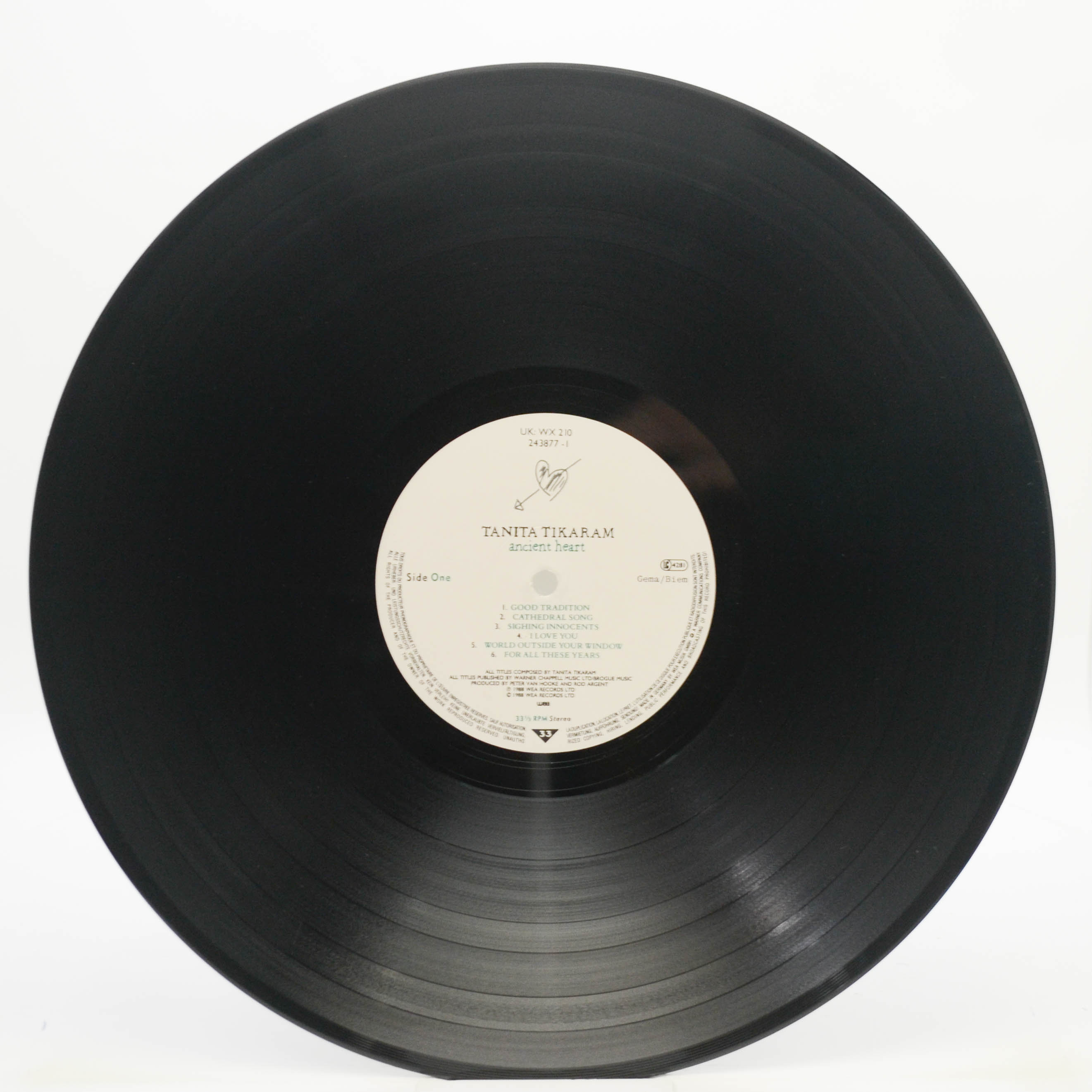 Tanita Tikaram — Ancient Heart, 1988