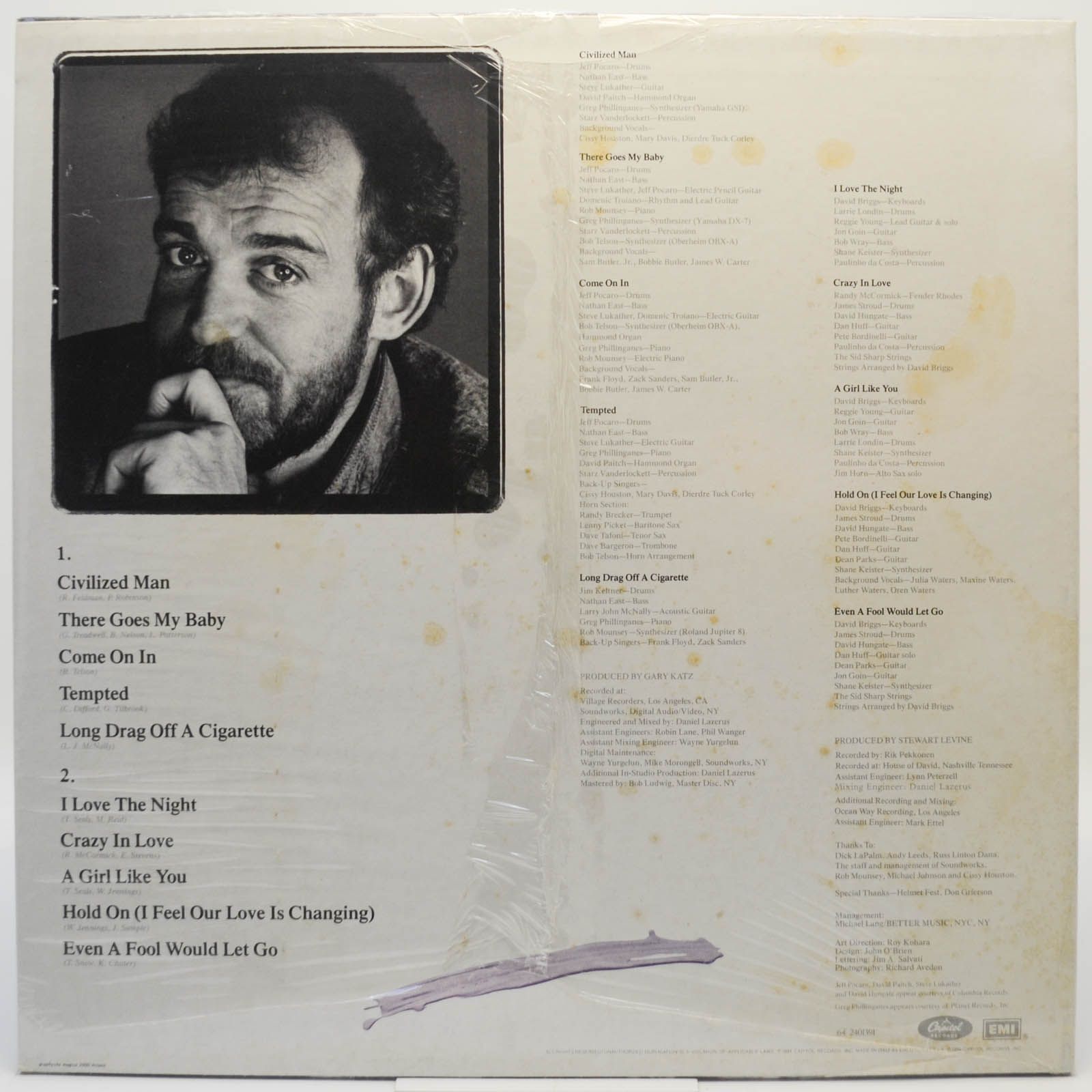 Joe Cocker — Civilized Man, 1984