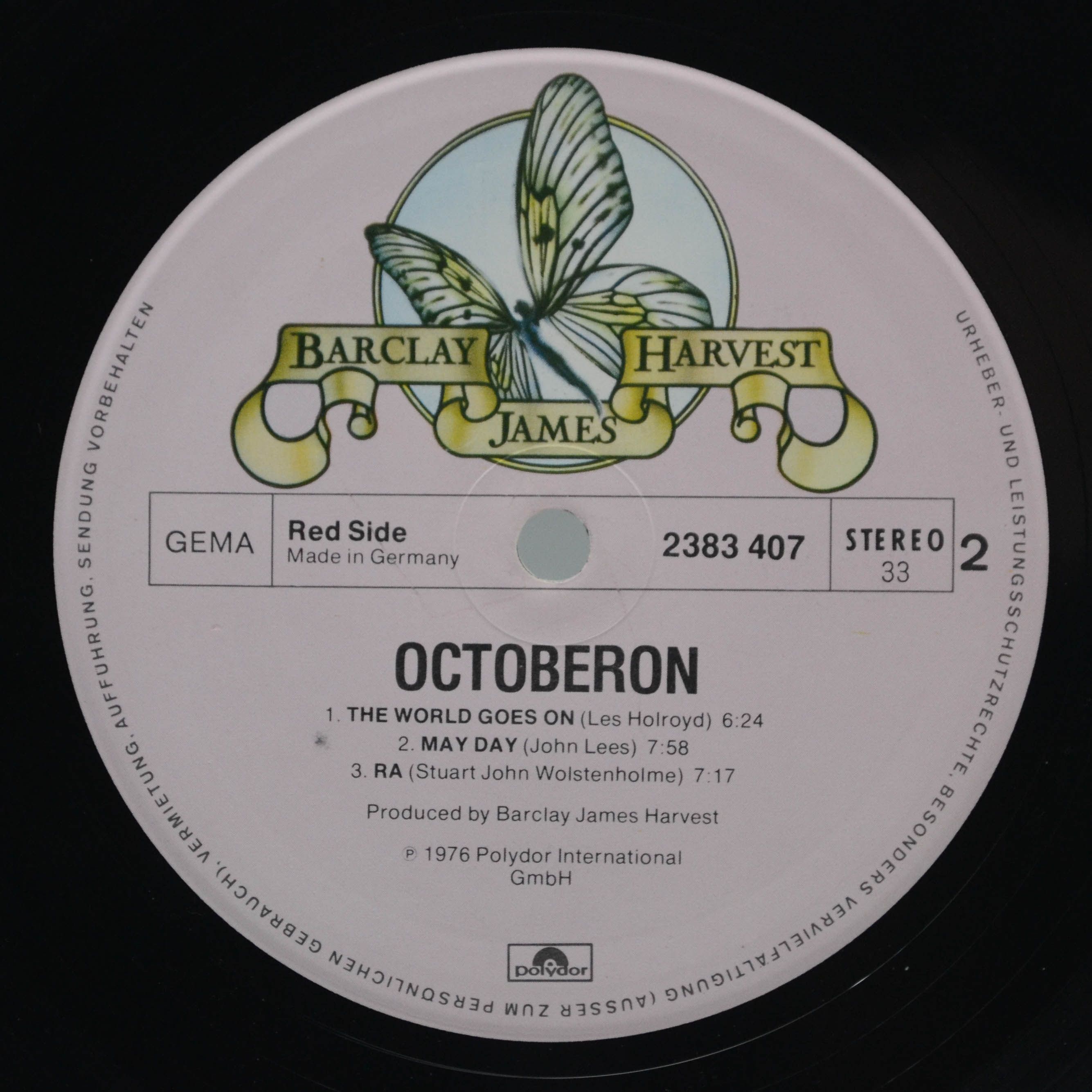 Barclay James Harvest — Octoberon, 1976