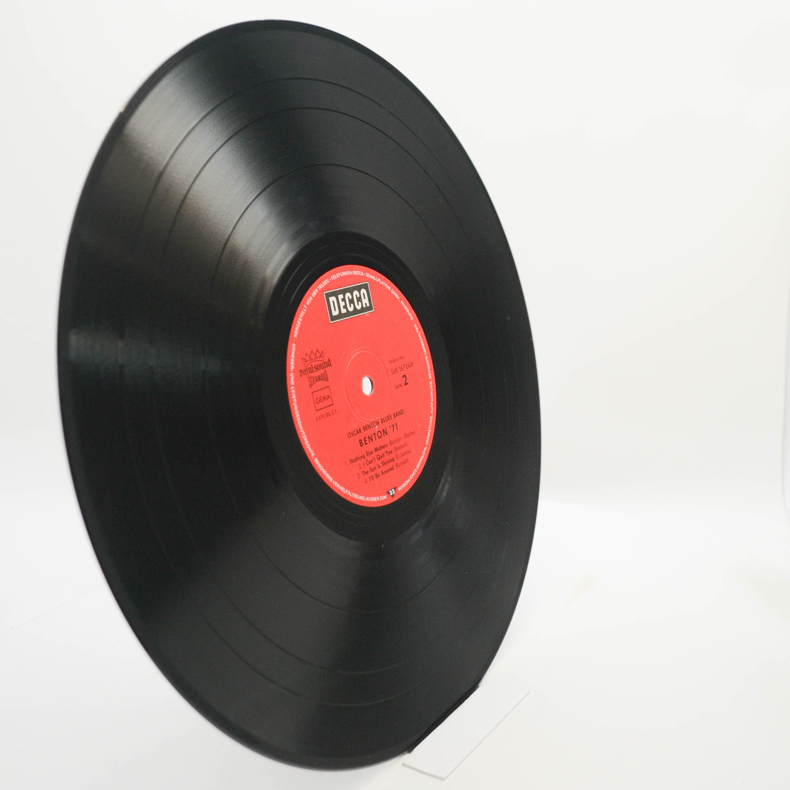 Oscar Benton Blues Band — Benton '71, 1971