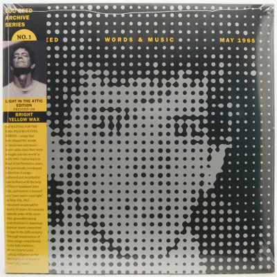 Виниловая пластинка Words & Music, May 1965 (USA), 2022