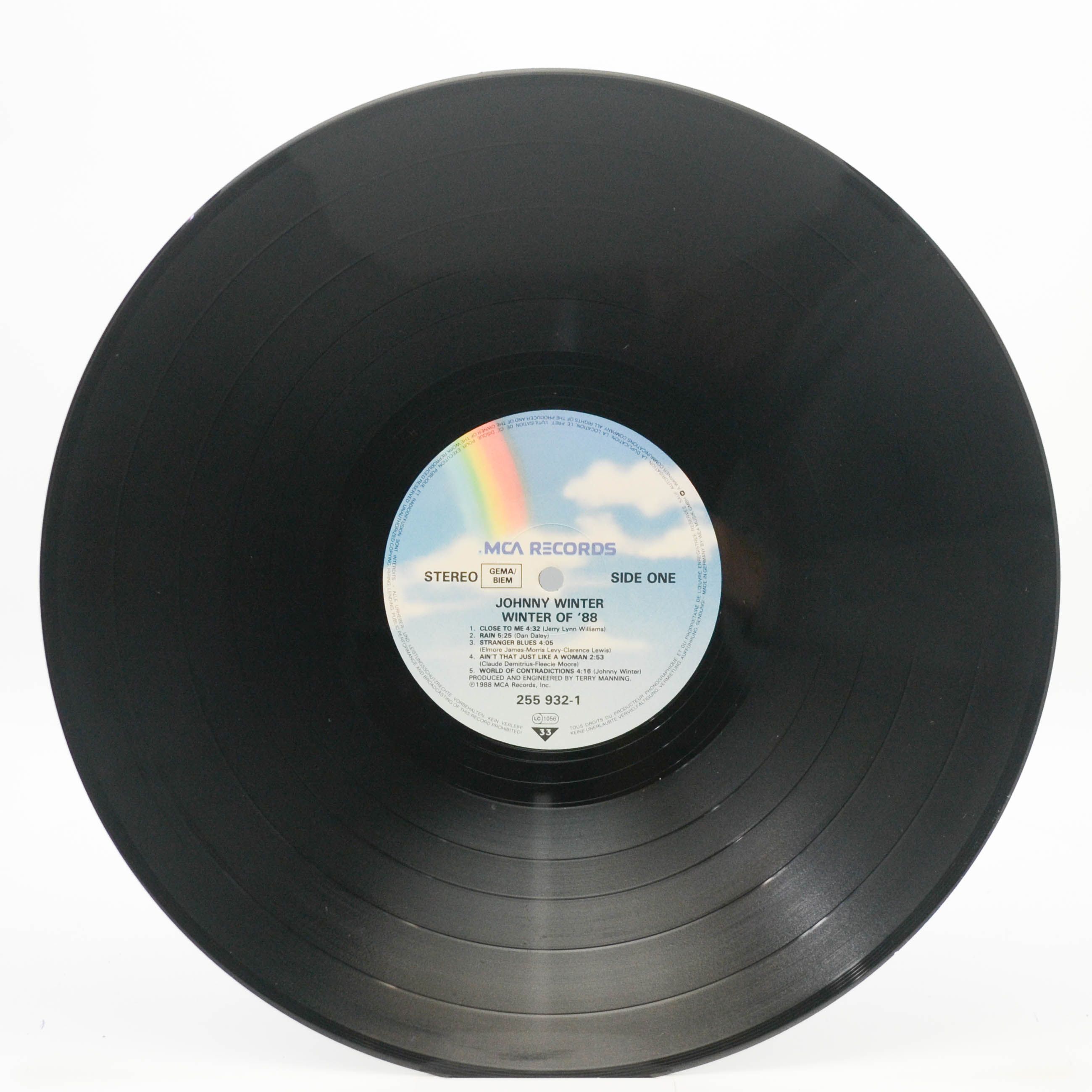 Johnny Winter — The Winter Of '88, 1988