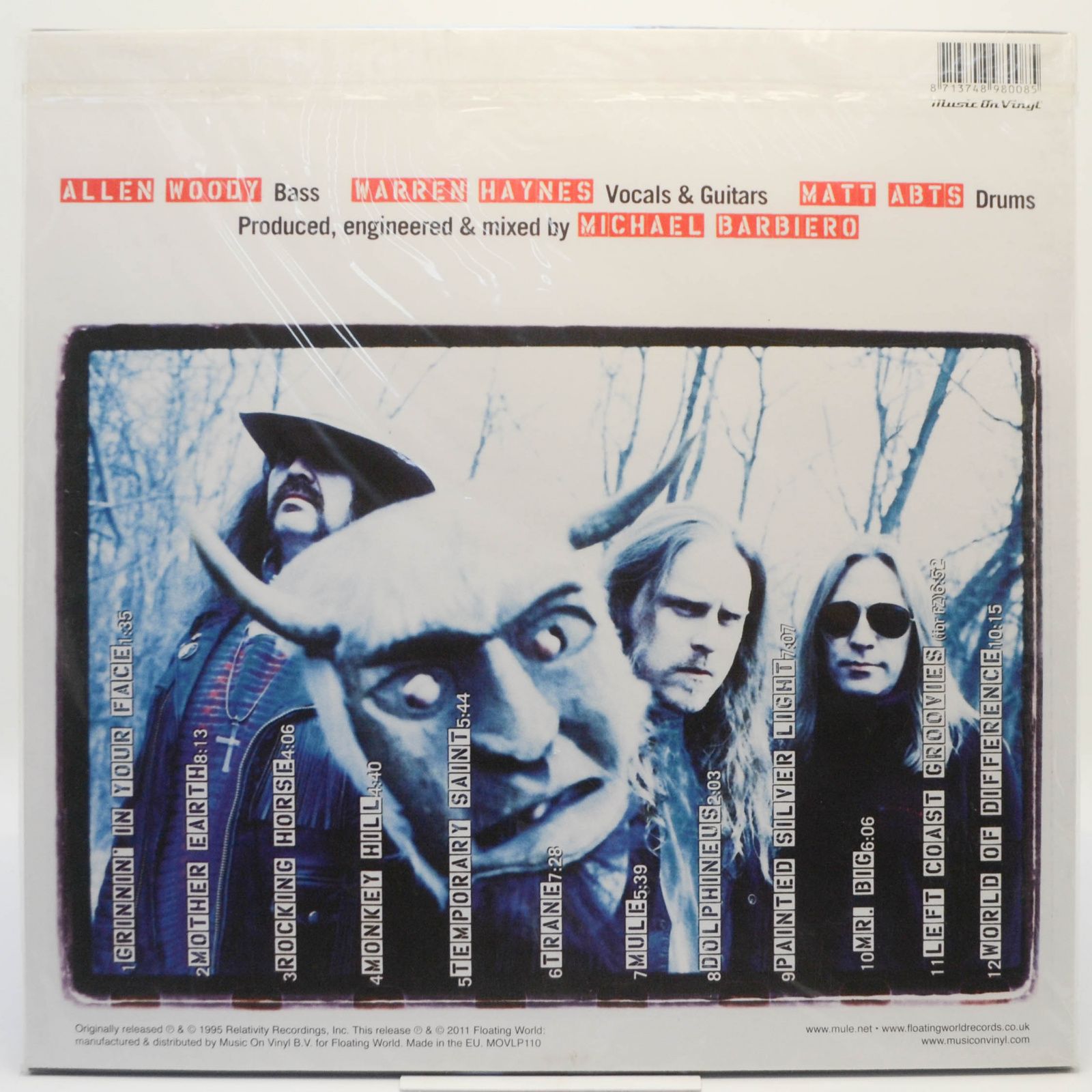 Gov't Mule — Gov't Mule (2LP), 2011