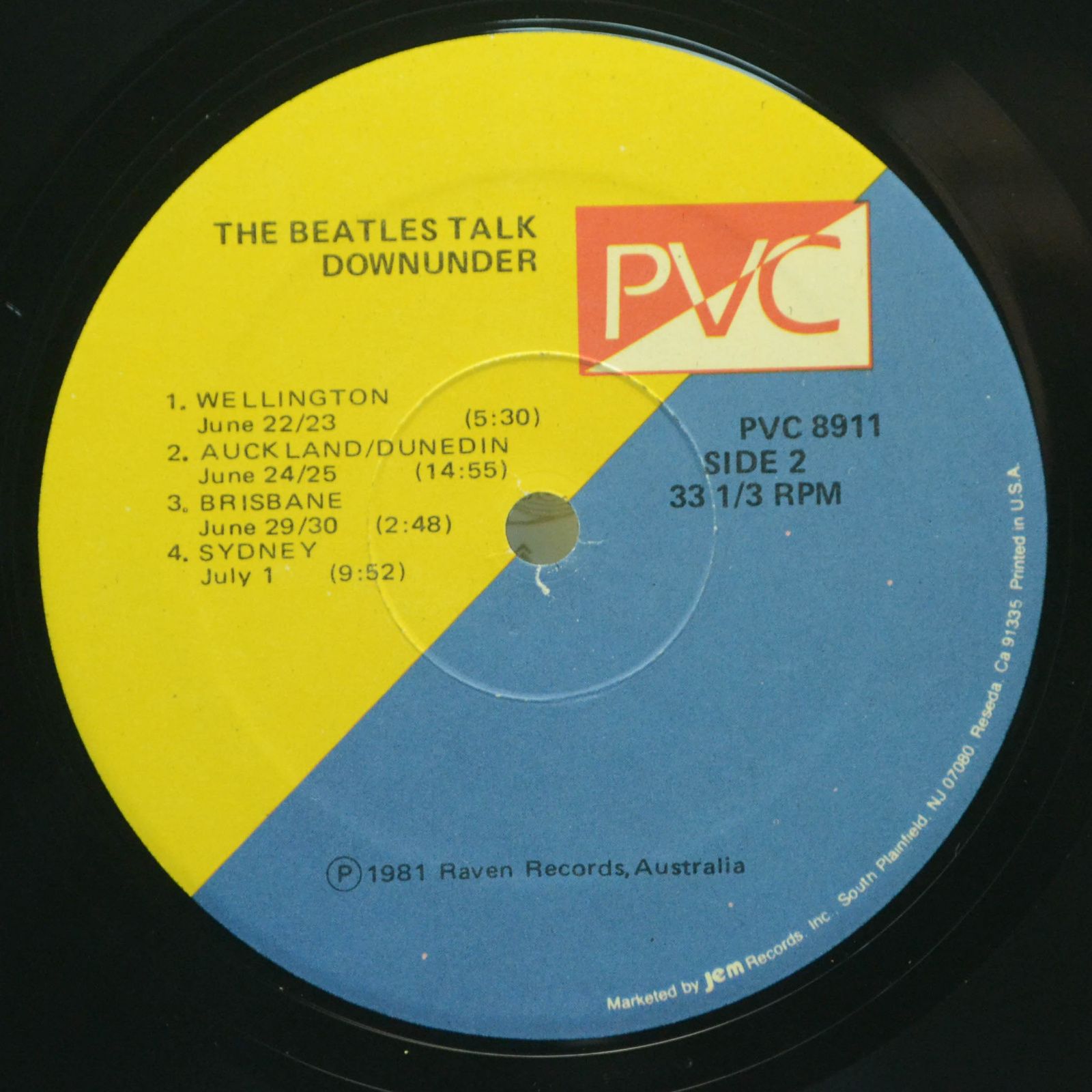 Beatles — Talk Downunder, 1982