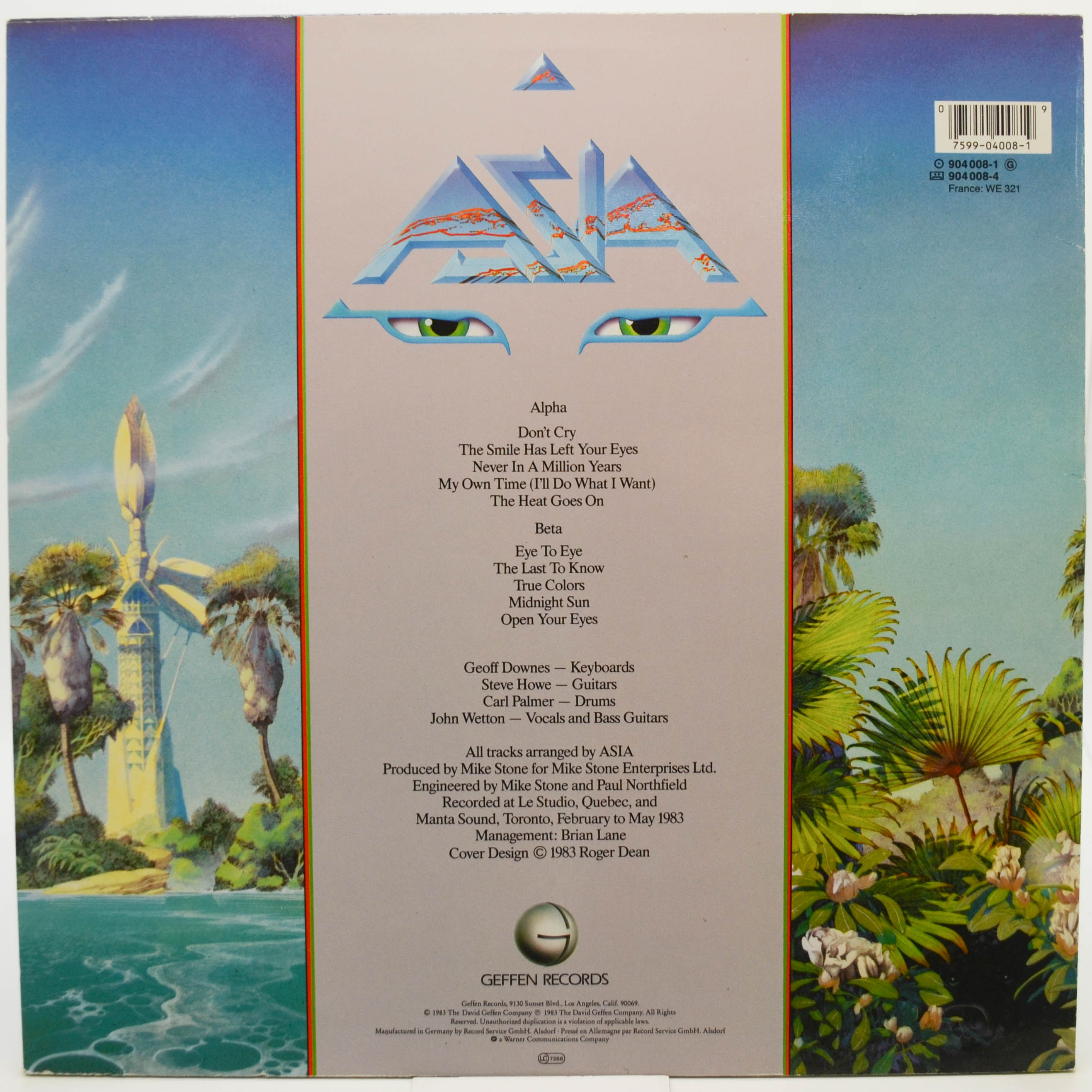 Asia — Alpha, 1986