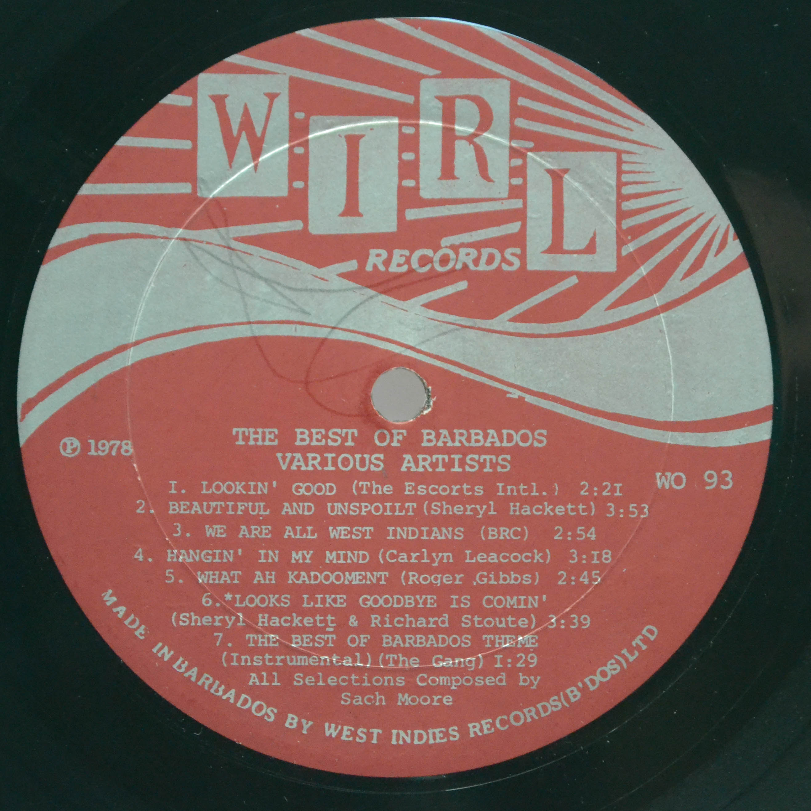 Various — The Best Of Barbados, 1978