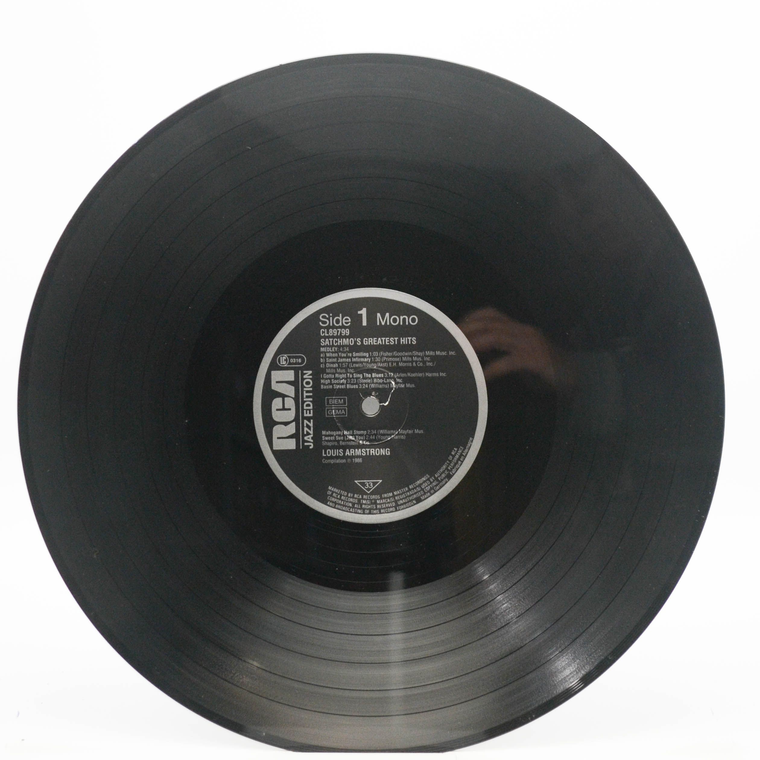 Louis Armstrong — Satchmo's Greatest Hits, 1986