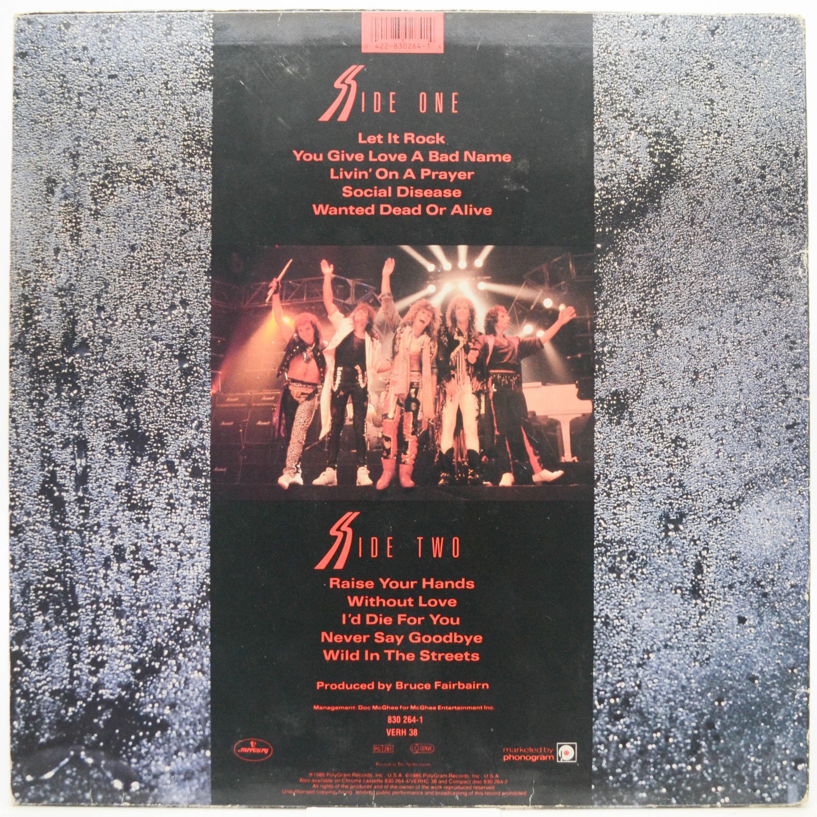 Bon Jovi — Slippery When Wet, 1986