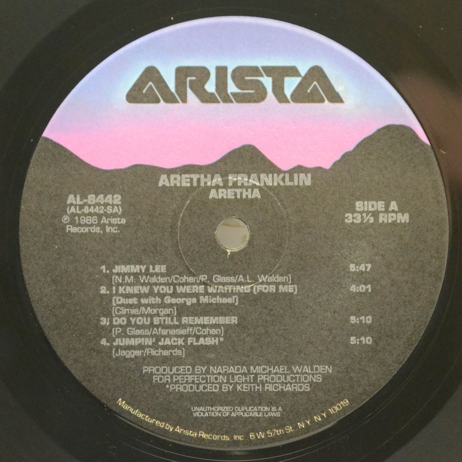 Aretha Franklin — Aretha, 1986