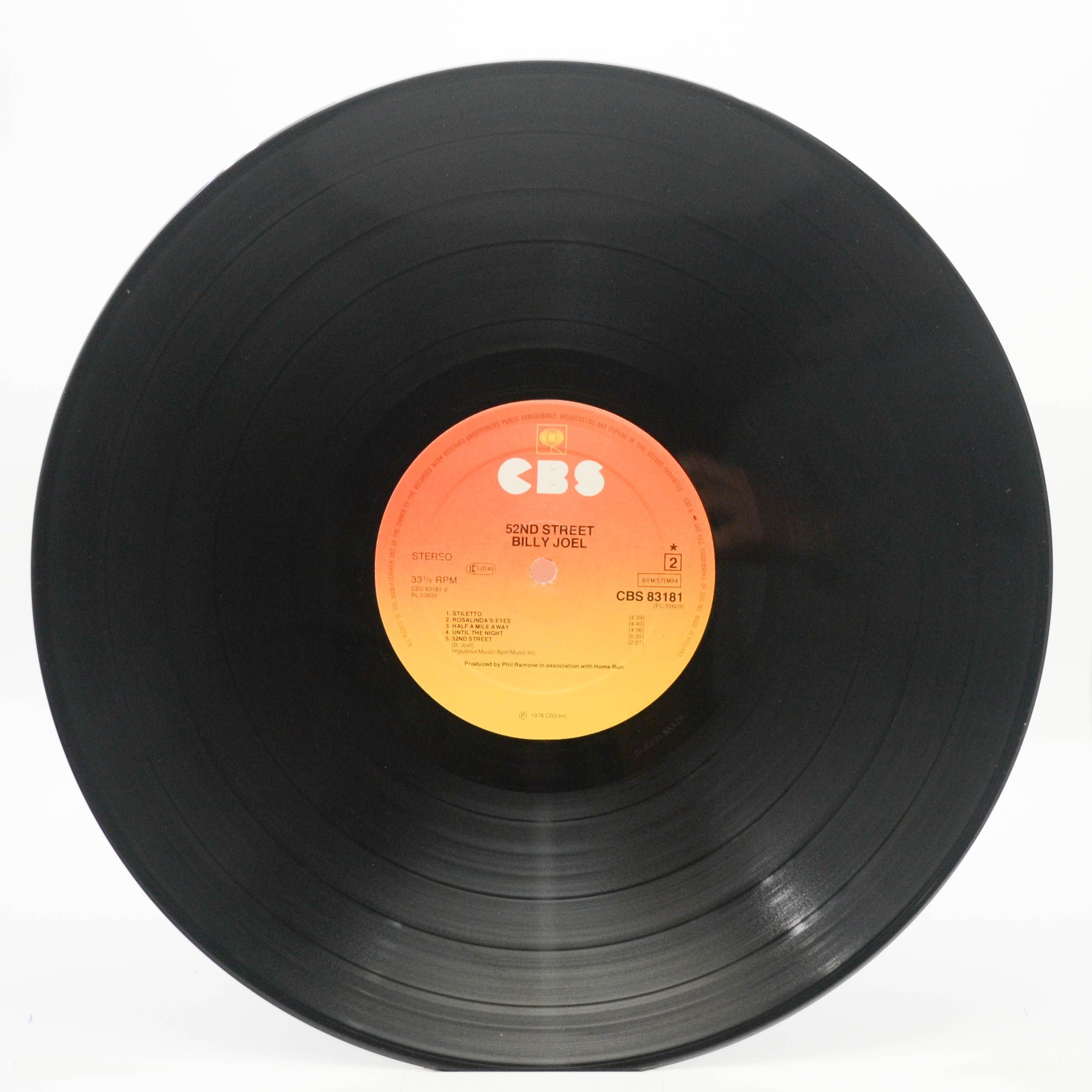 Billy Joel — 52nd Street, 1978