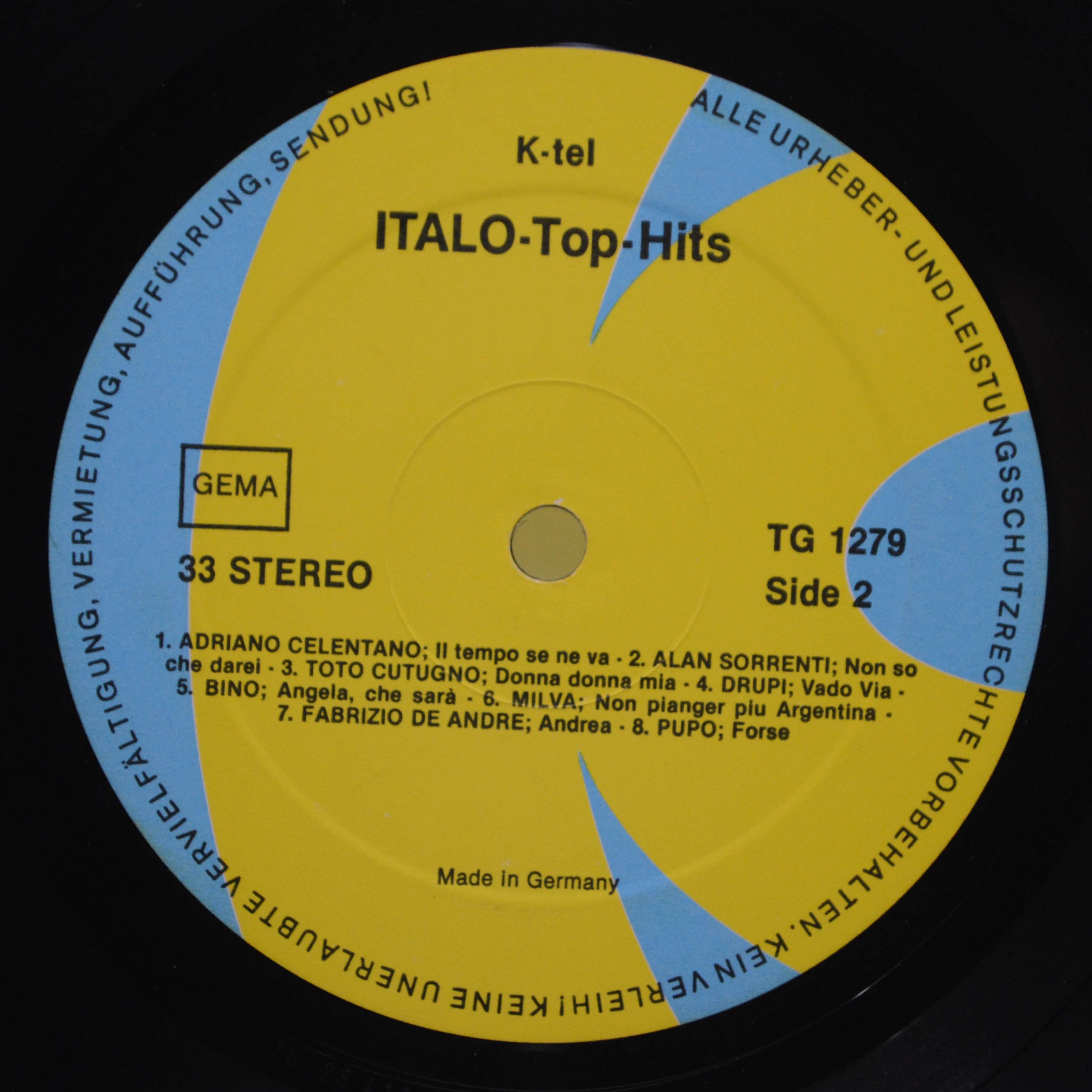 Various — Italo Top Hits, 1980