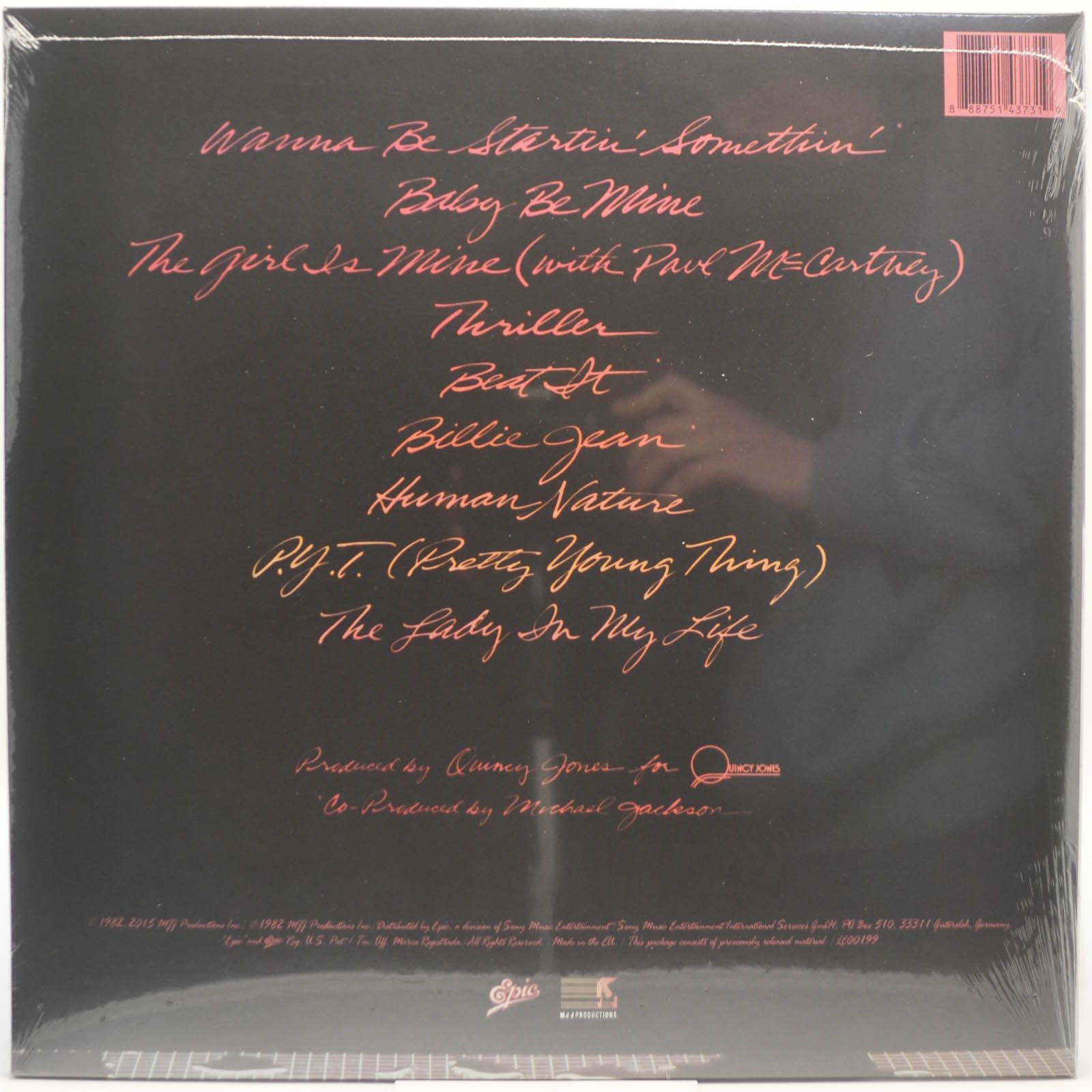 Michael Jackson — Thriller, 1982