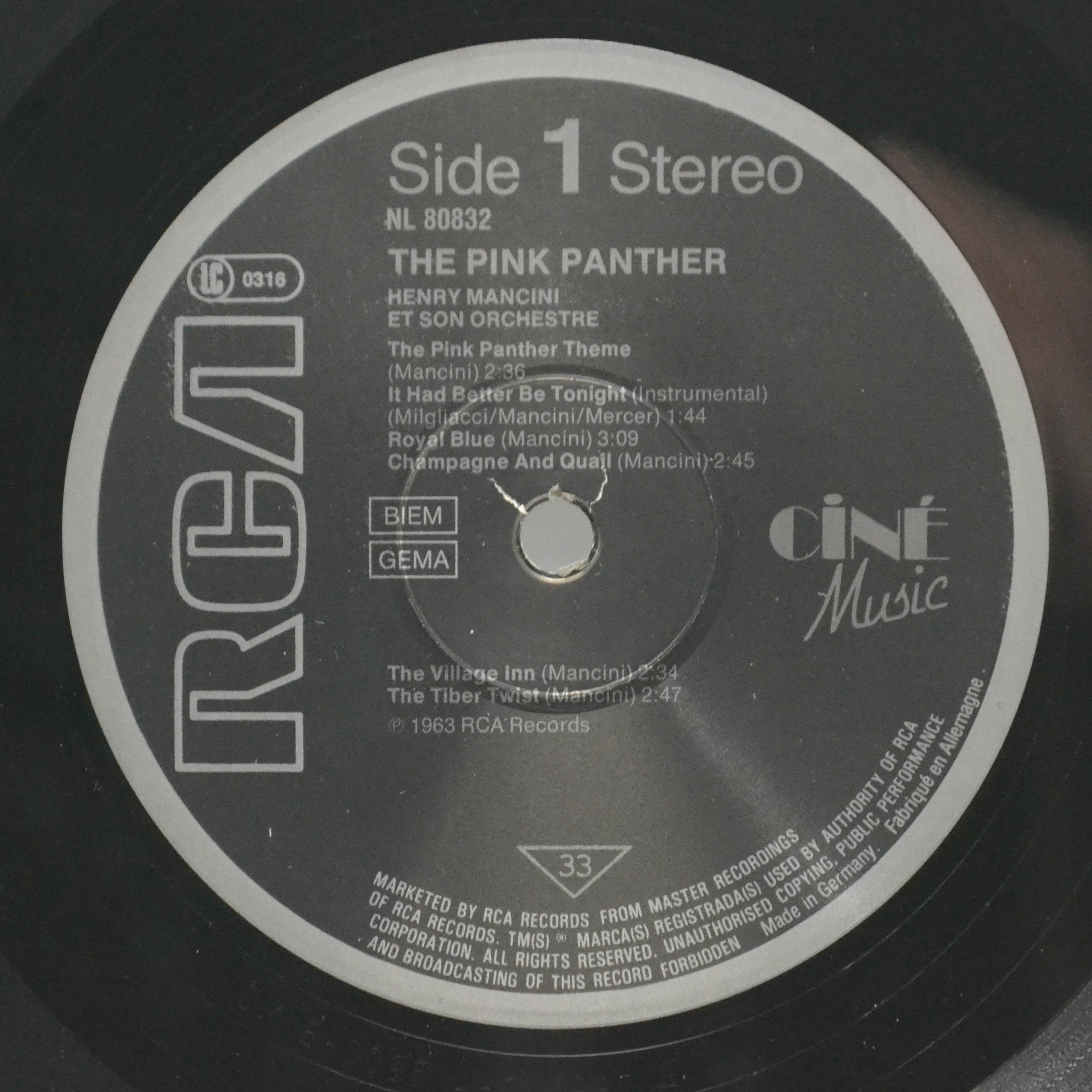 Henry Mancini — The Pink Panther, 1963