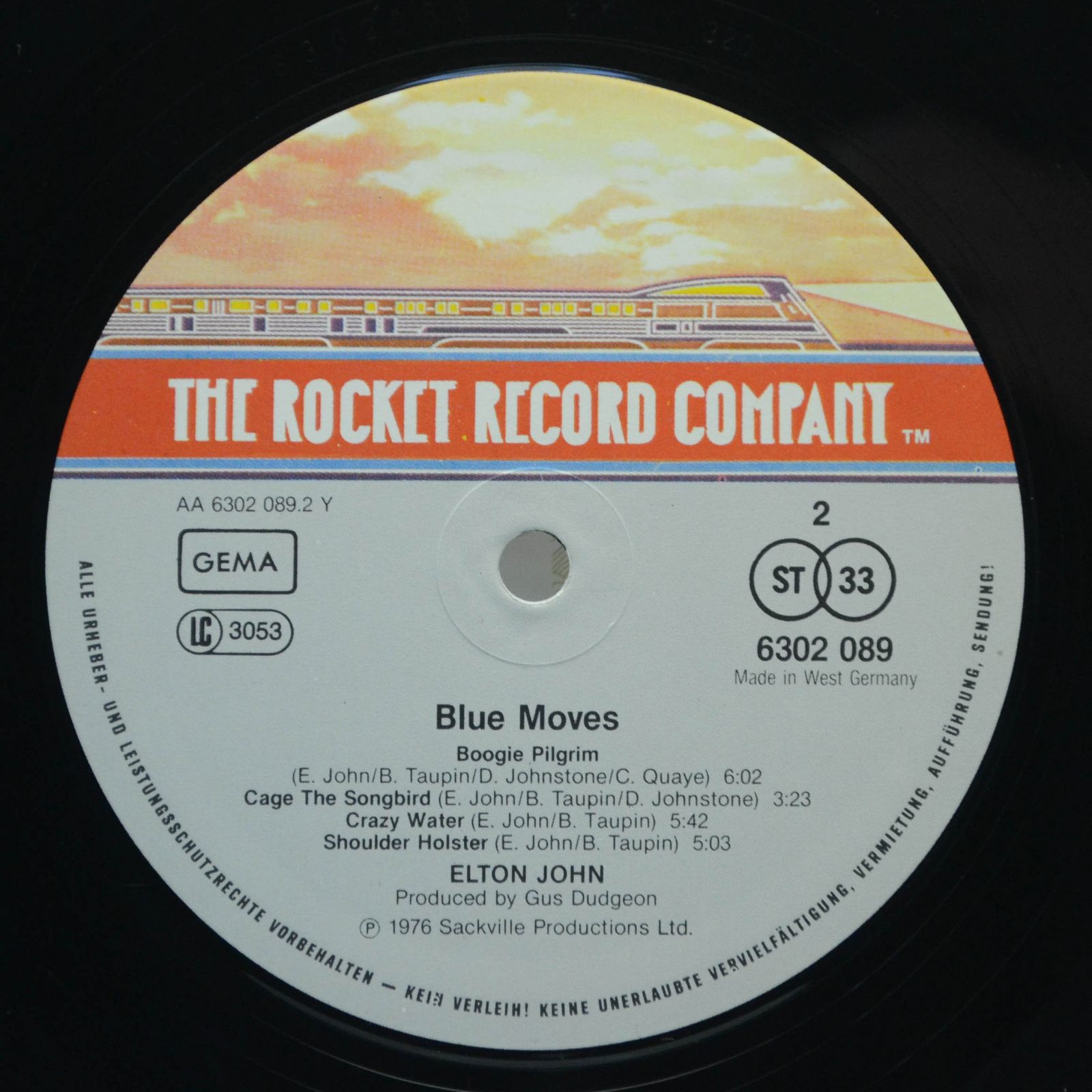 Elton John — Blue Moves (2LP), 1976