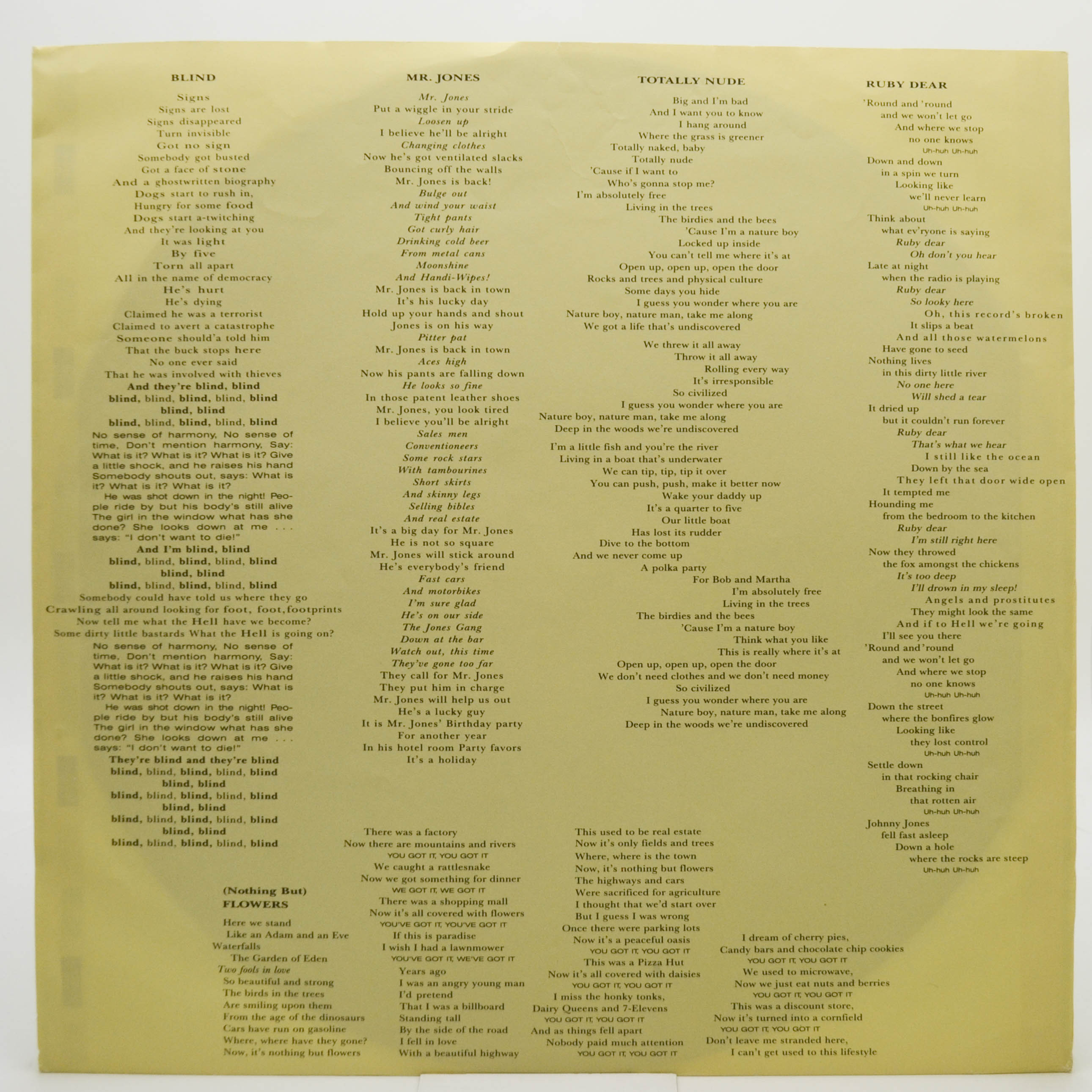 Talking Heads — Naked, 1988