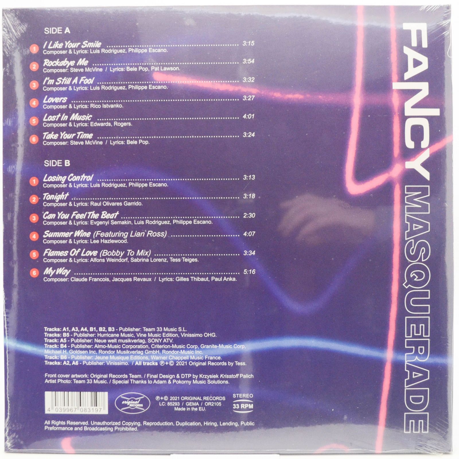 Fancy — Masquerade (Les Marionnettes), 2021