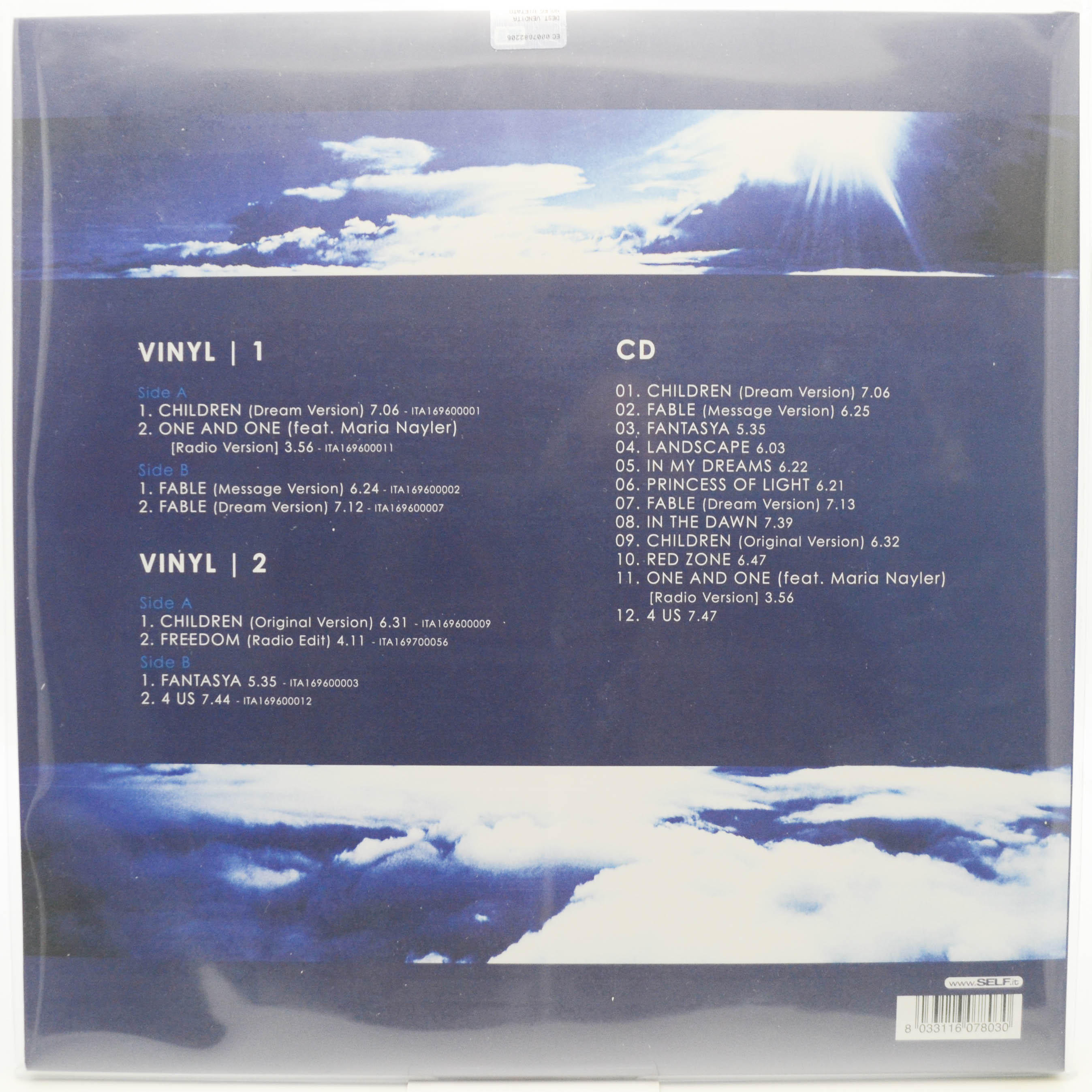 Robert Miles — Dreamland (2LP+CD), 1996