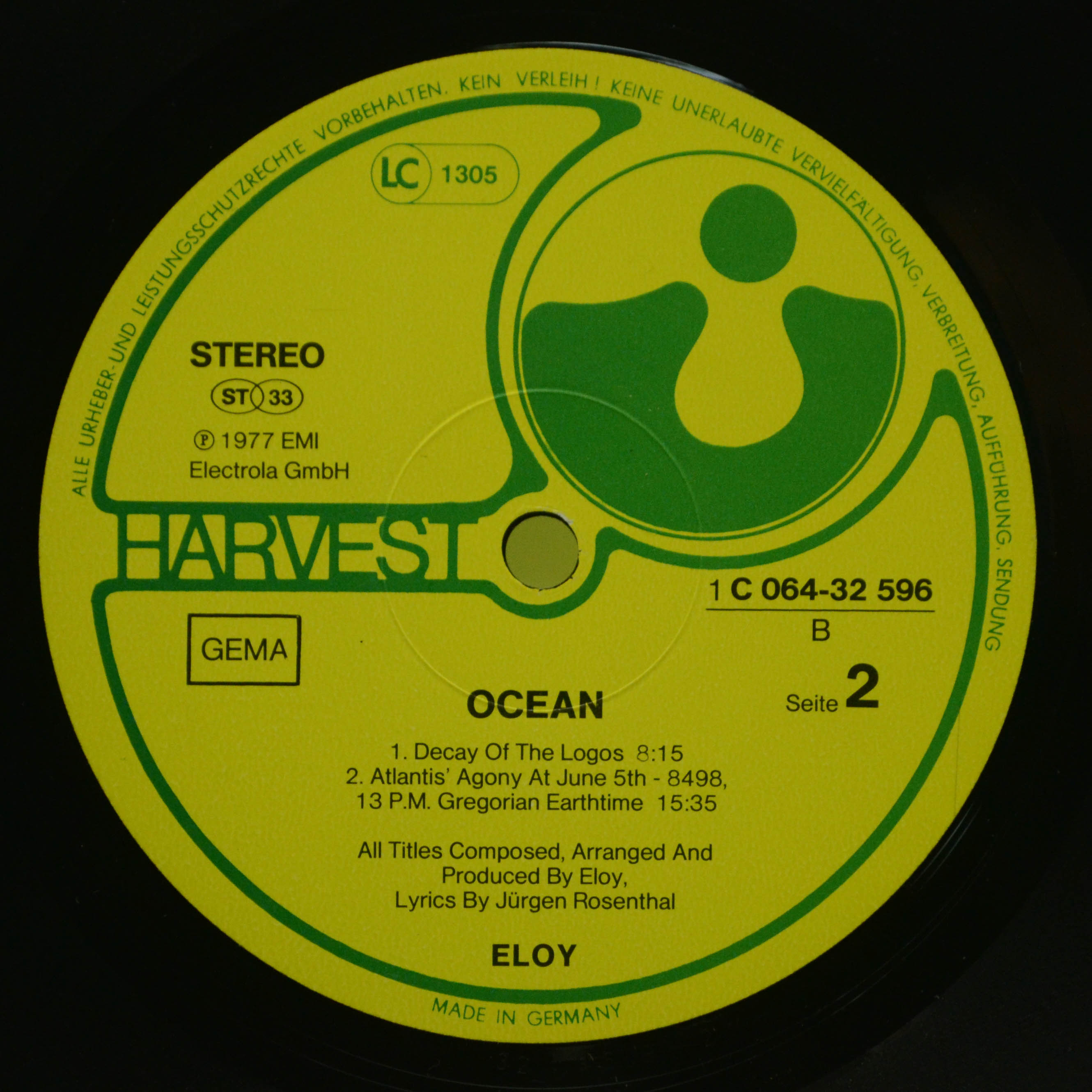 Eloy — Ocean, 1977