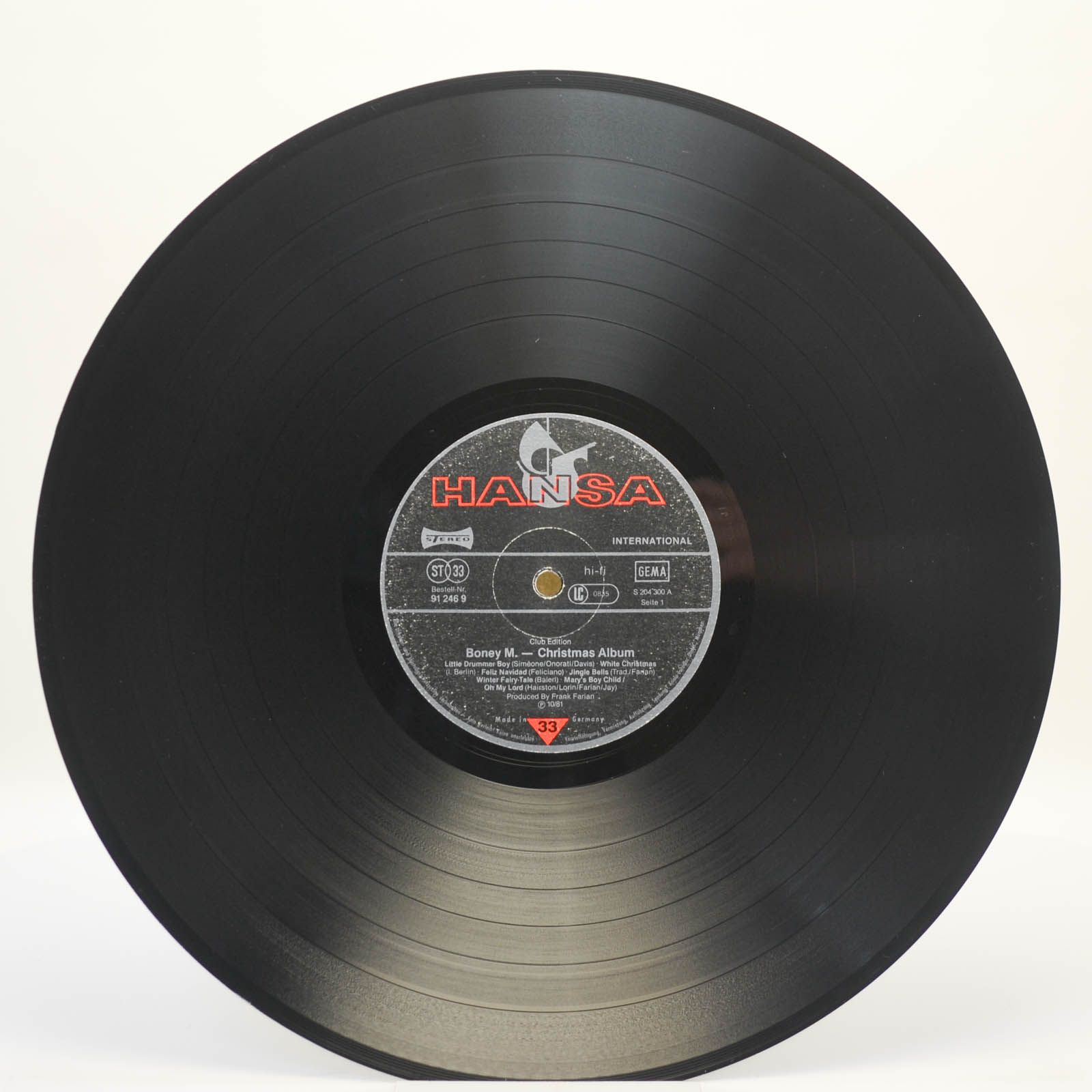 Boney M. — Christmas Album, 1981