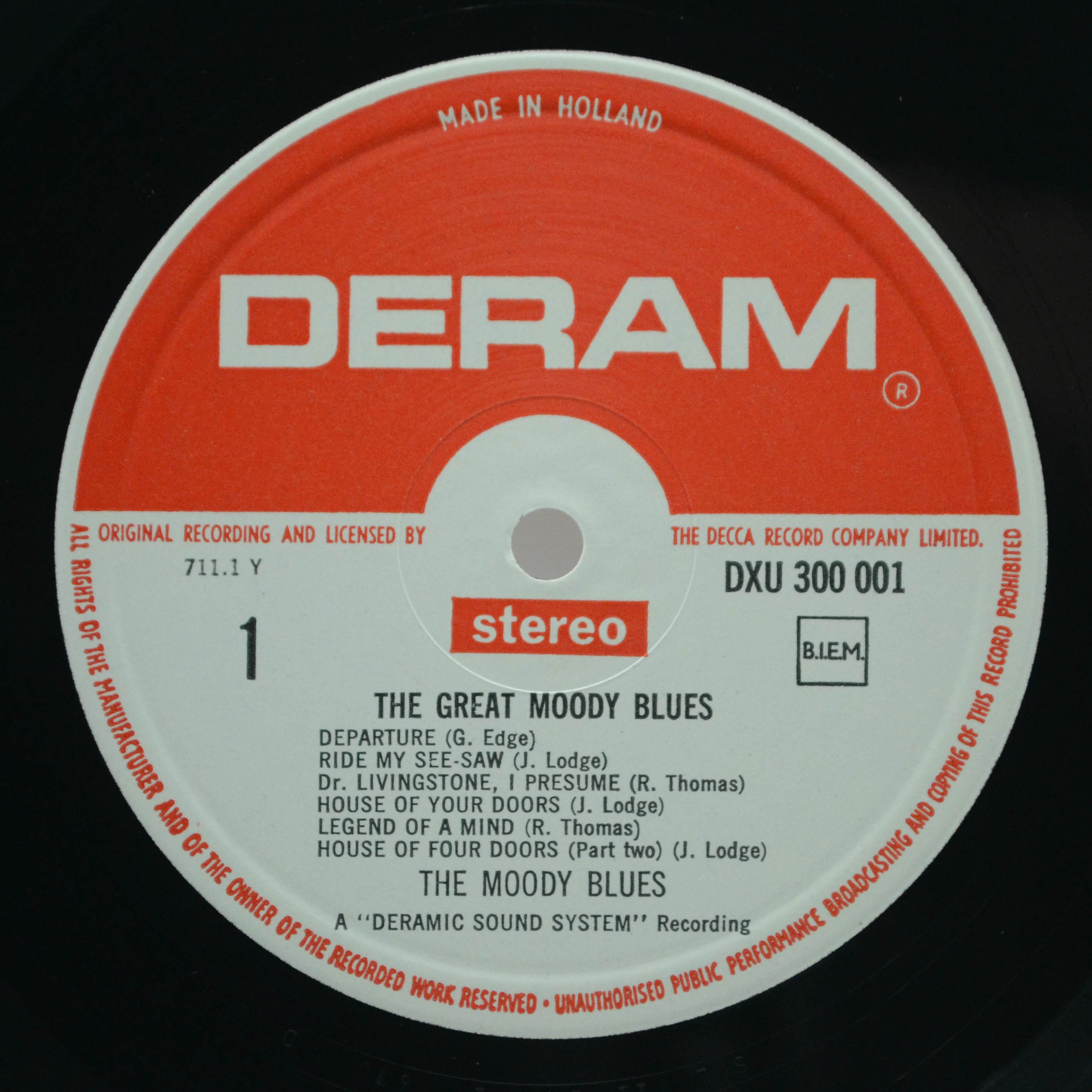 Moody Blues — The Great Moody Blues (2LP), 1973