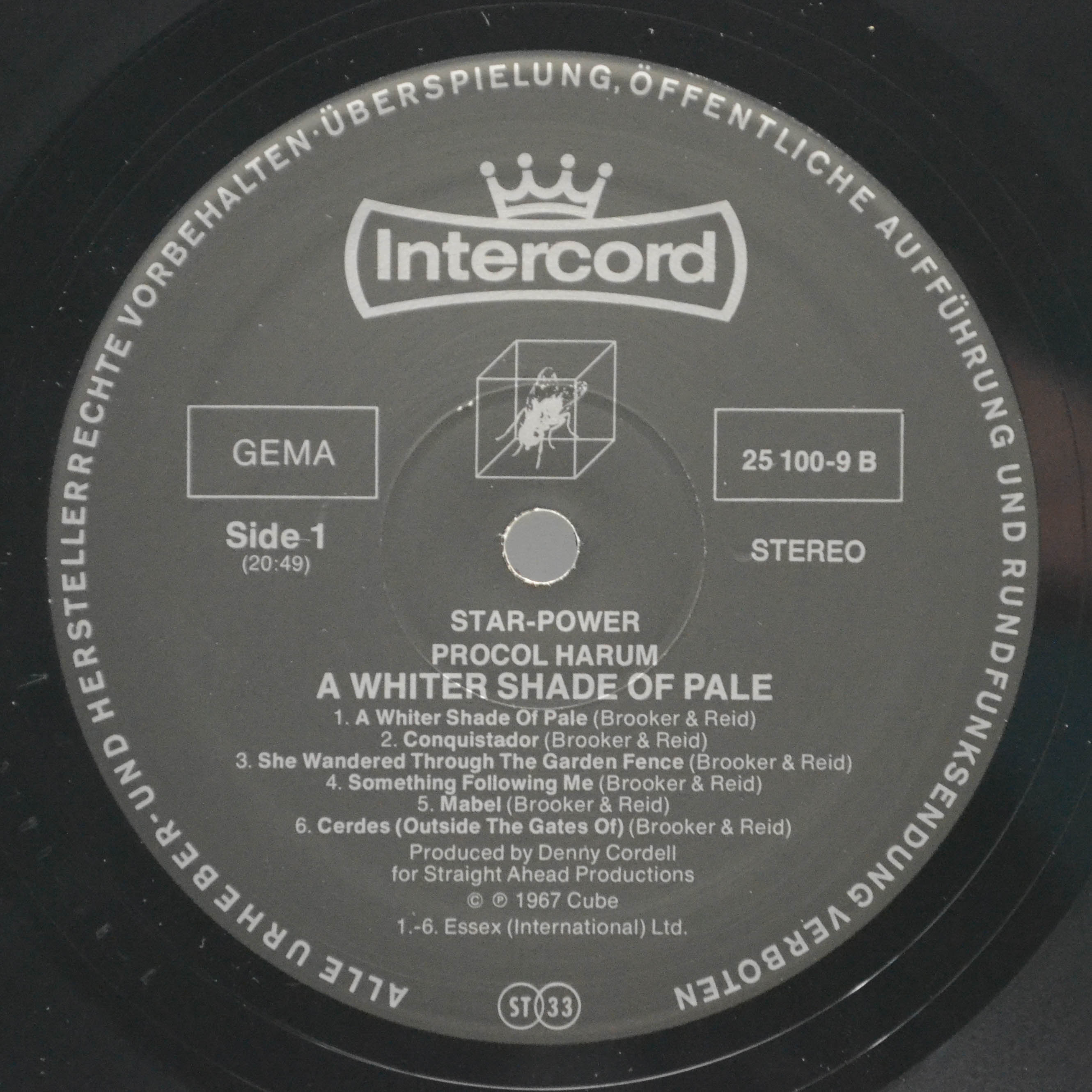 Procol Harum — A Whiter Shade Of Pale, 1967