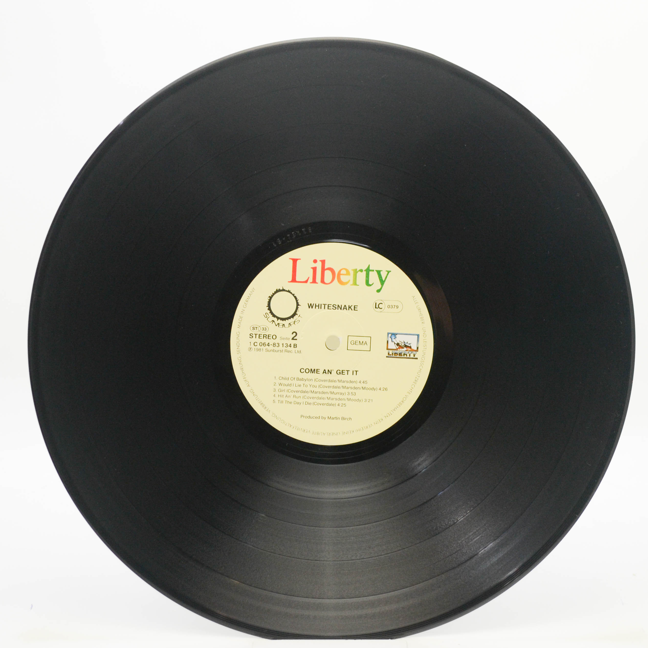 Whitesnake — Come An' Get It, 1981