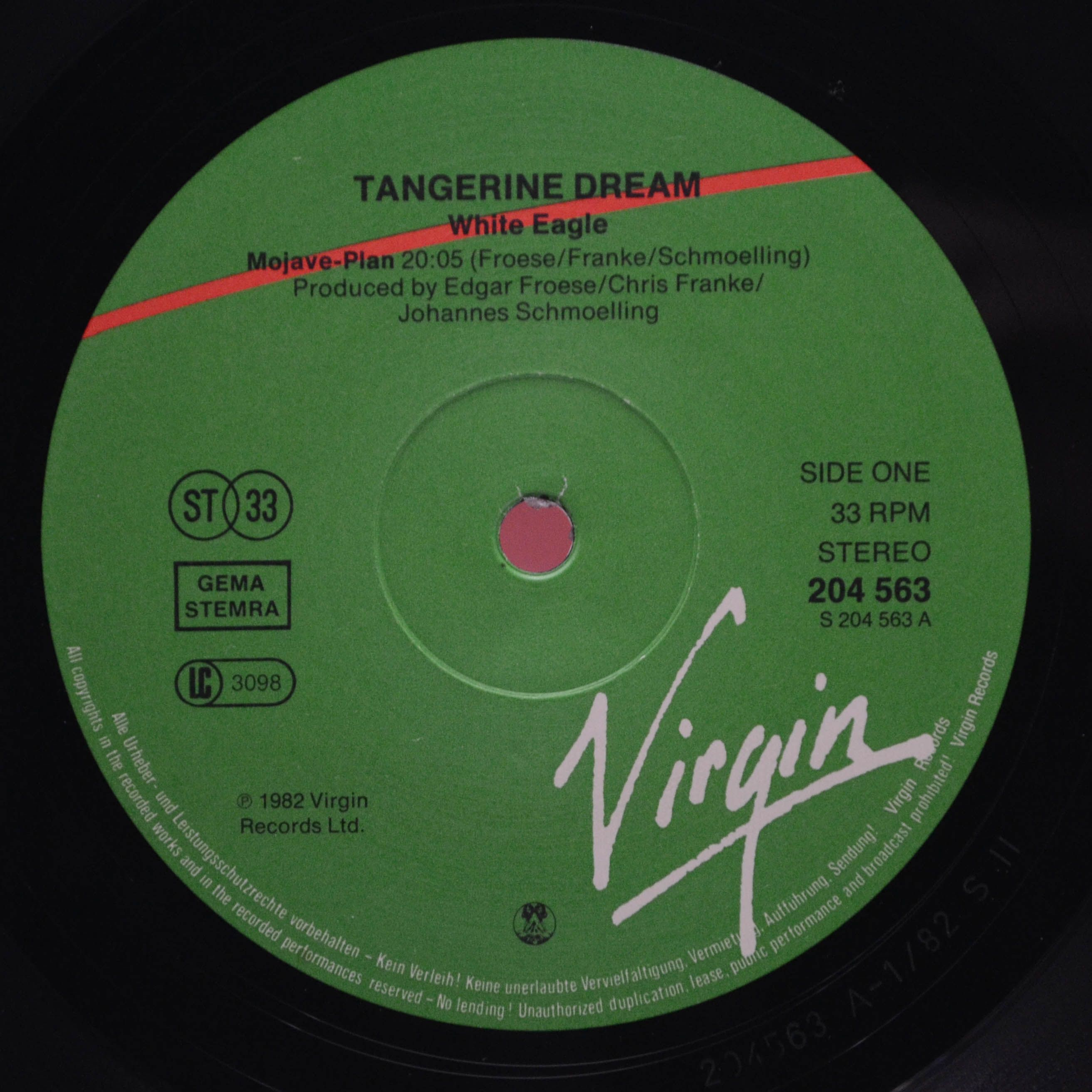Tangerine Dream — White Eagle, 1982