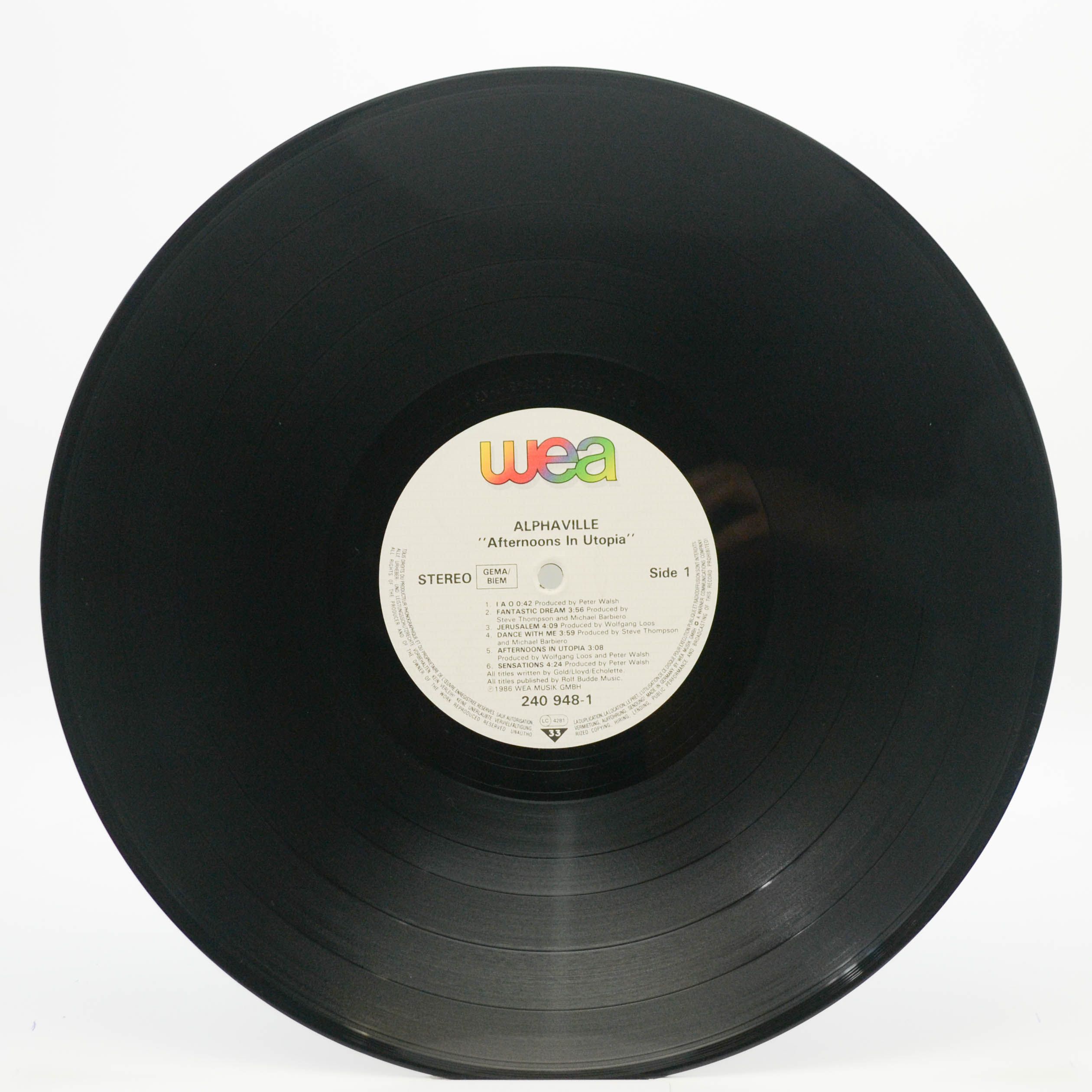 Alphaville — Afternoons In Utopia, 1986