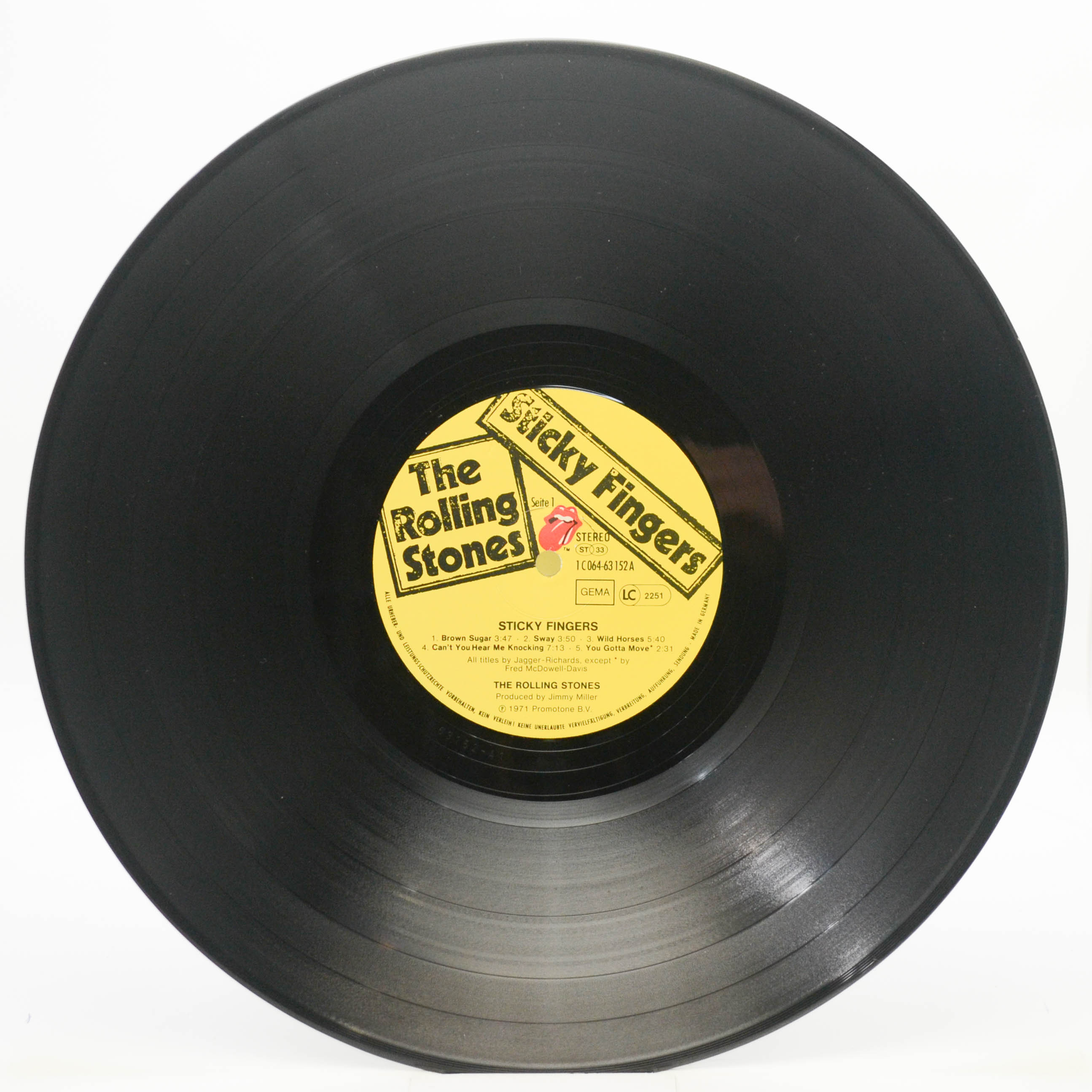 Rolling Stones — Sticky Fingers (Zipper), 1971