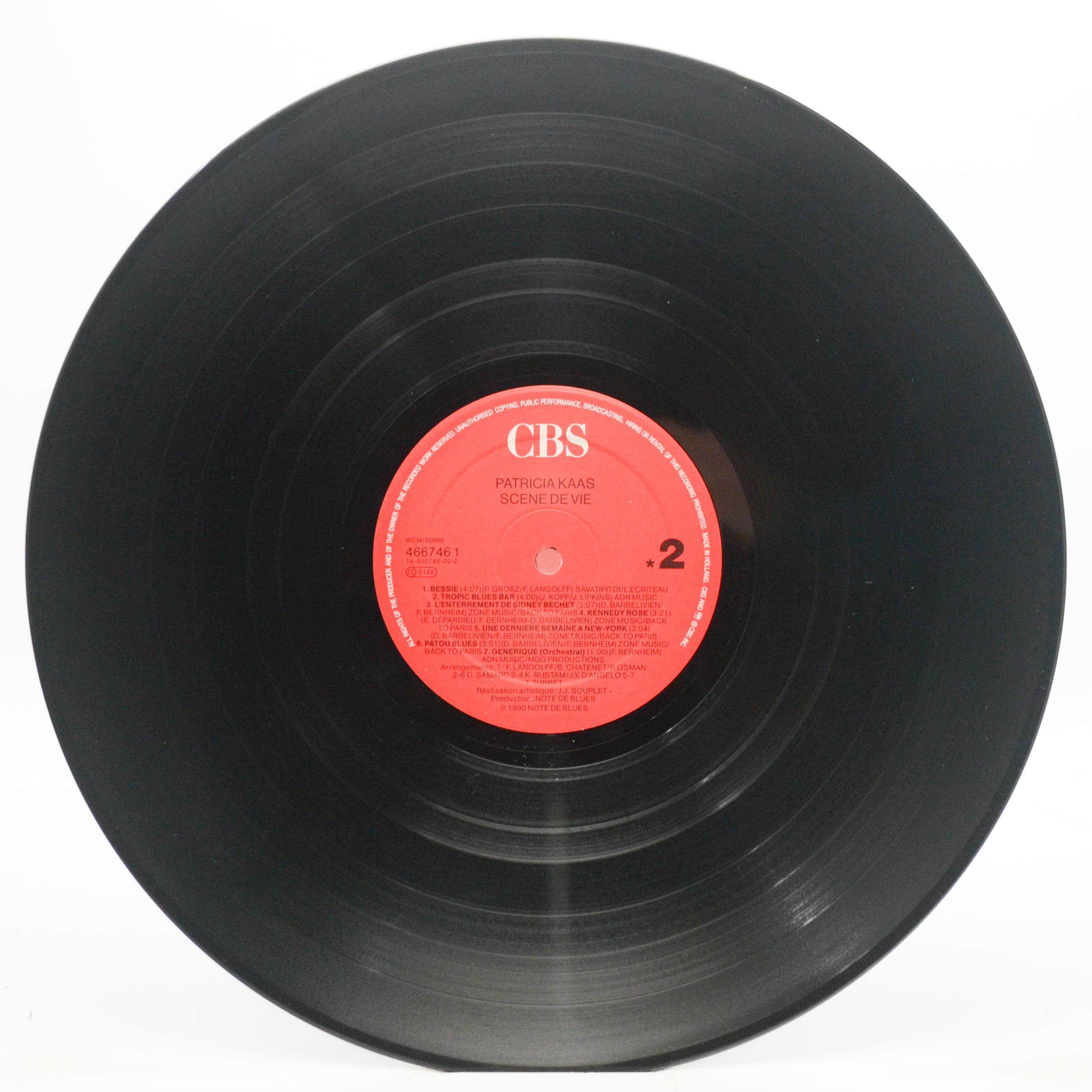 Patricia Kaas — Scène De Vie, 1990