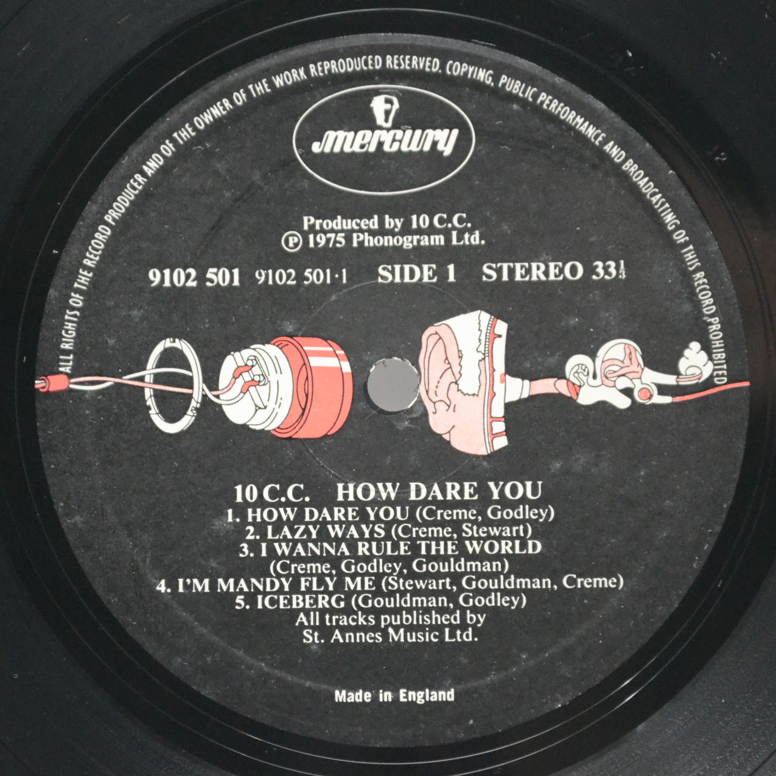 10cc — How Dare You! (1-st, UK), 1976