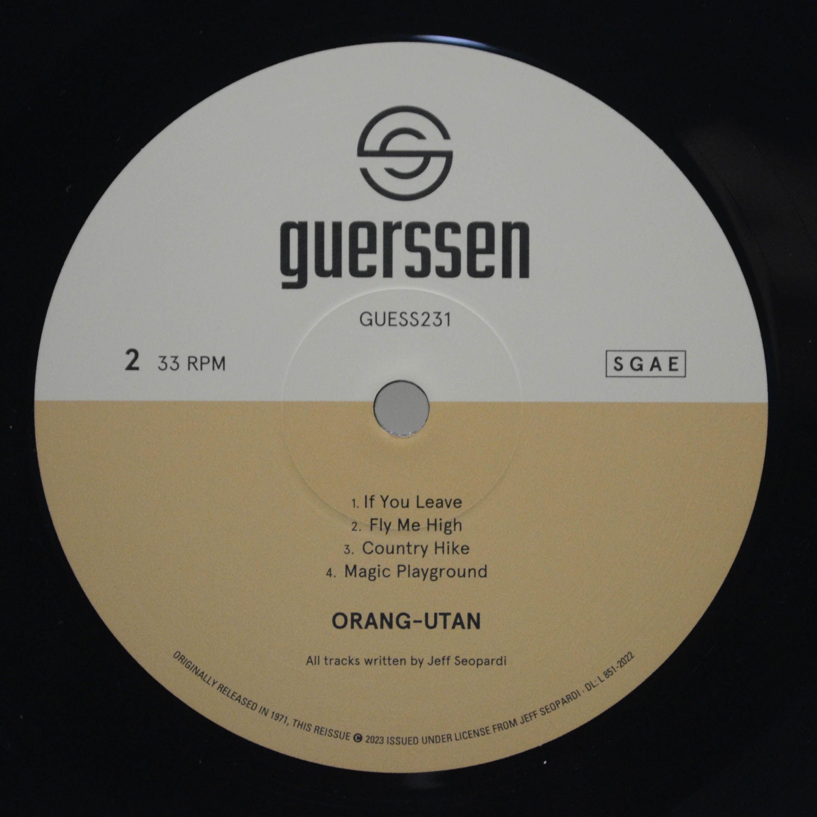 Orang-Utan — Orang-Utan, 1971